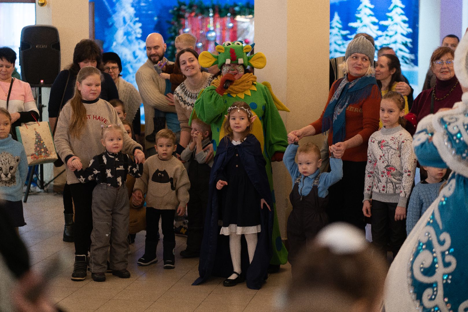 Егорьевск, Конина, ДК, Сказка, Новый год, спектакль, дети, баба Яга,