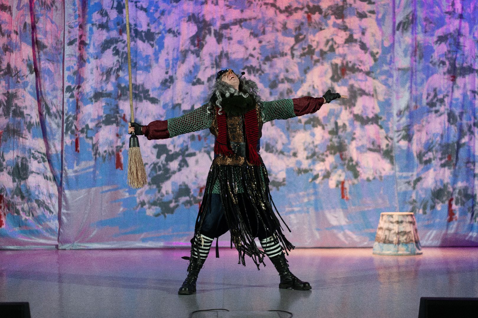 Егорьевск, Конина, ДК, Сказка, Новый год, спектакль, дети, баба Яга,