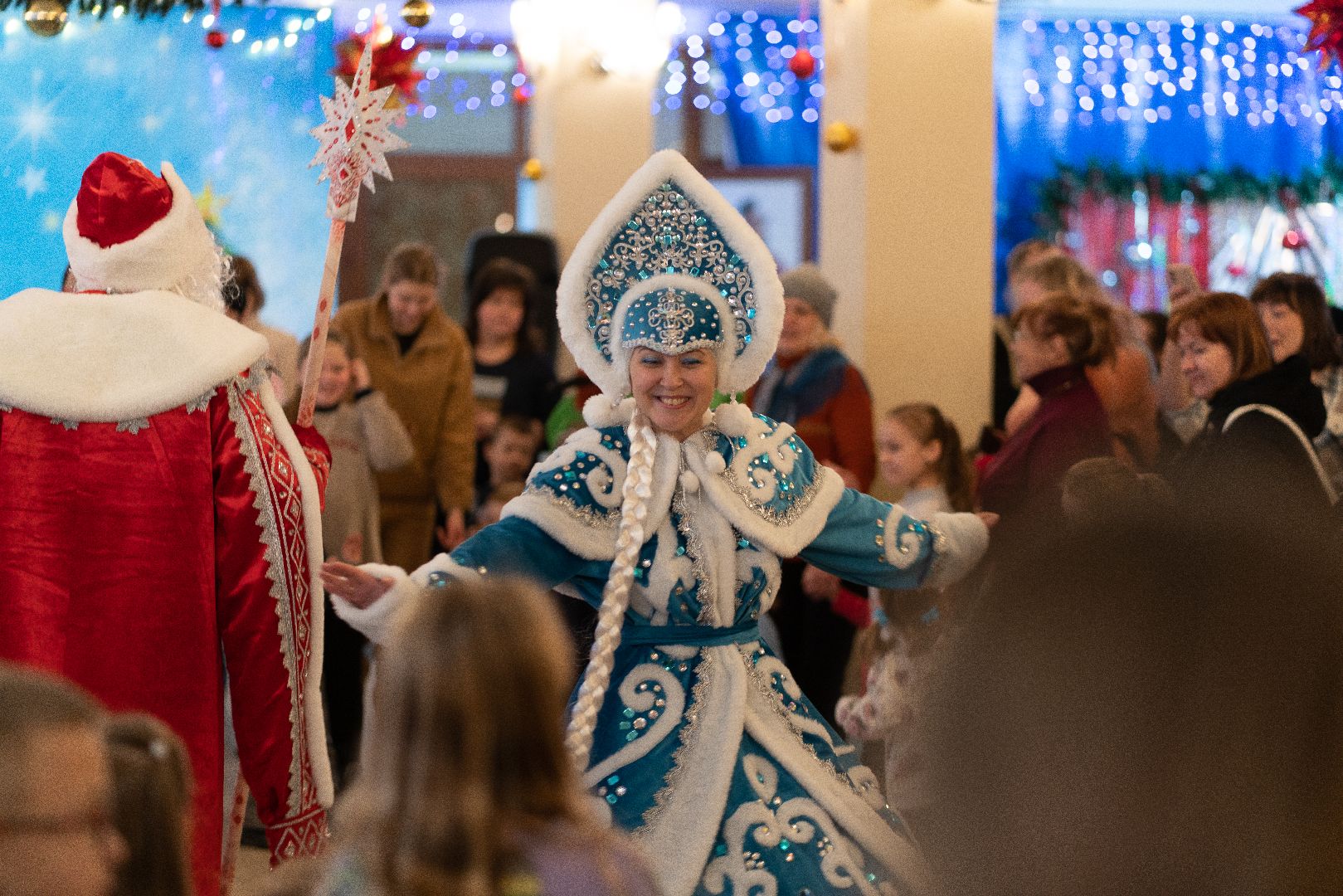 Егорьевск, Конина, ДК, Сказка, Новый год, спектакль, дети, баба Яга,