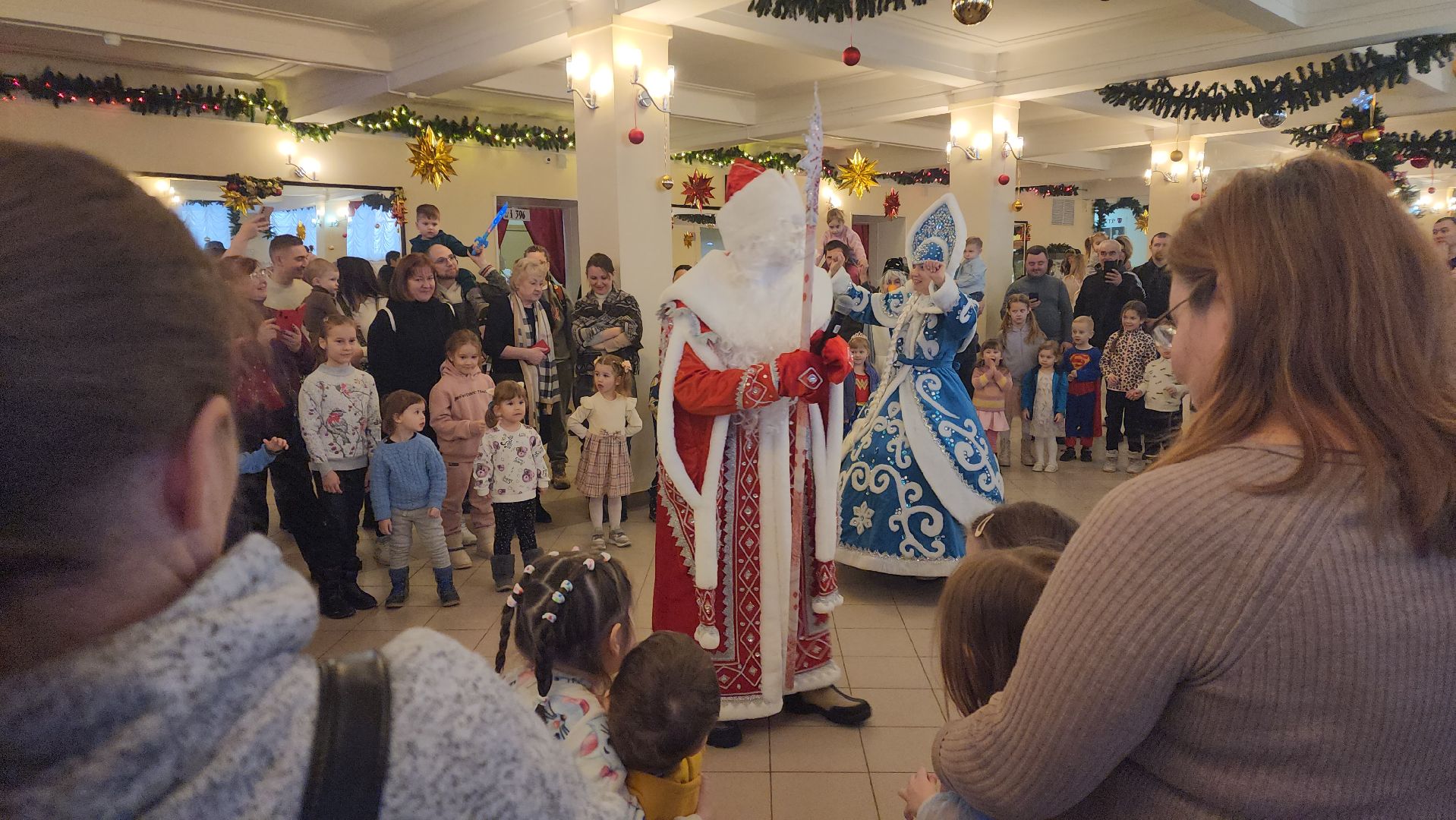 Егорьевск, Конина, ДК, Сказка, Новый год, спектакль, дети, баба Яга,