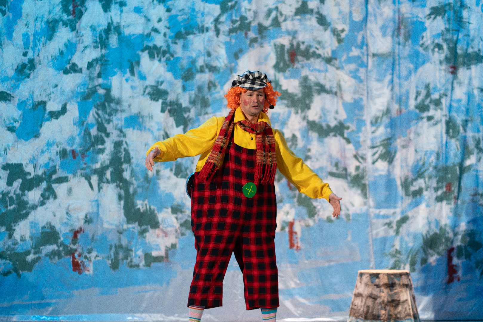 Егорьевск, Конина, ДК, Сказка, Новый год, спектакль, дети, баба Яга,