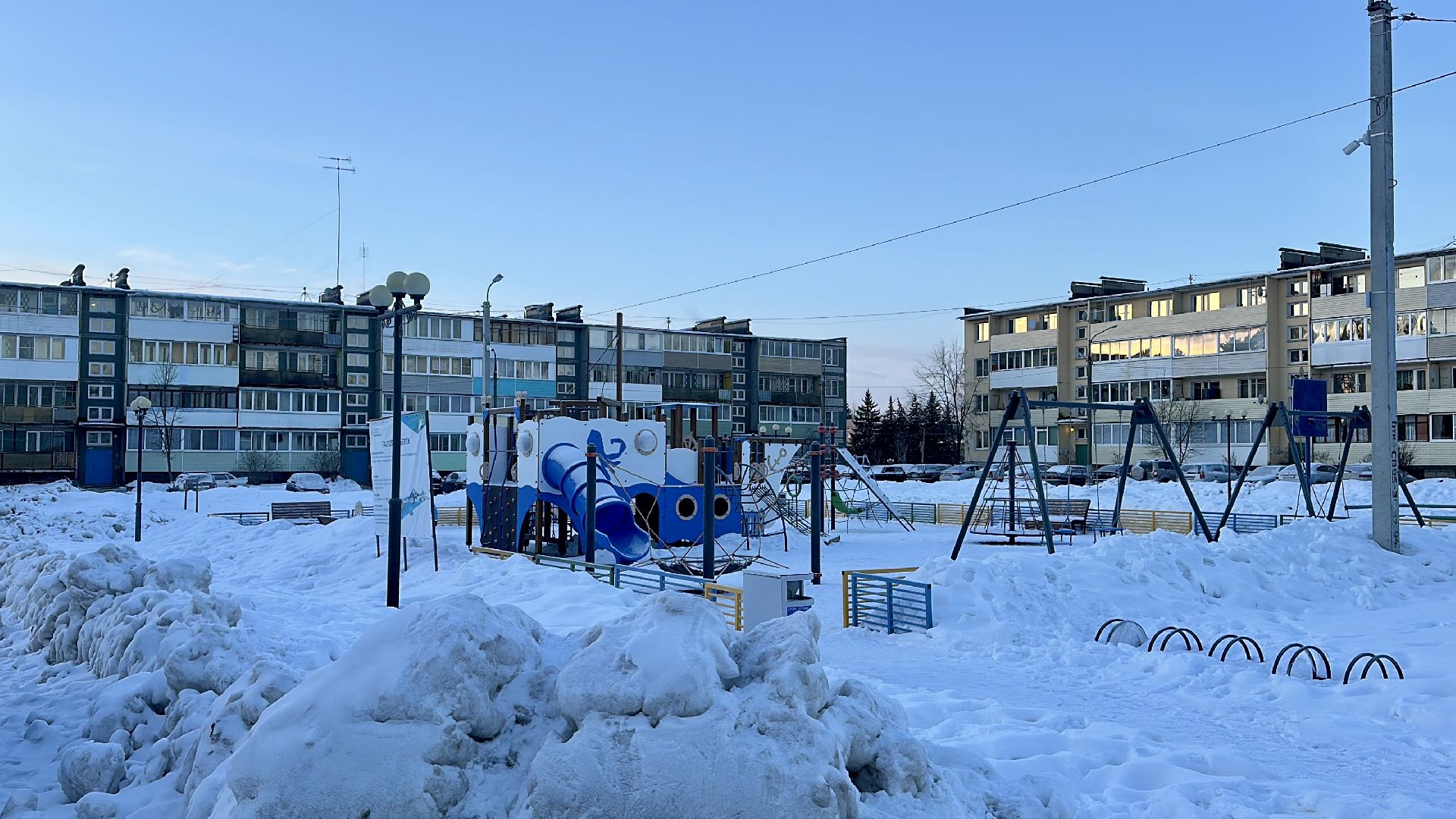 Клин, общество, дворники, зима, благоустройство, ЖКХ,