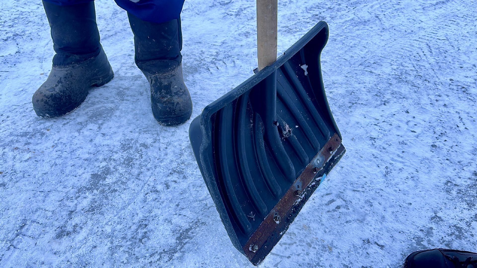 Клин, общество, дворники, зима, благоустройство, ЖКХ,