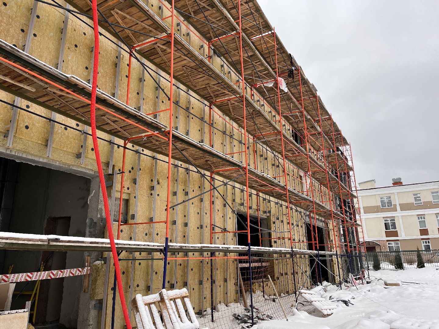 шаховская, строительство, стройка,