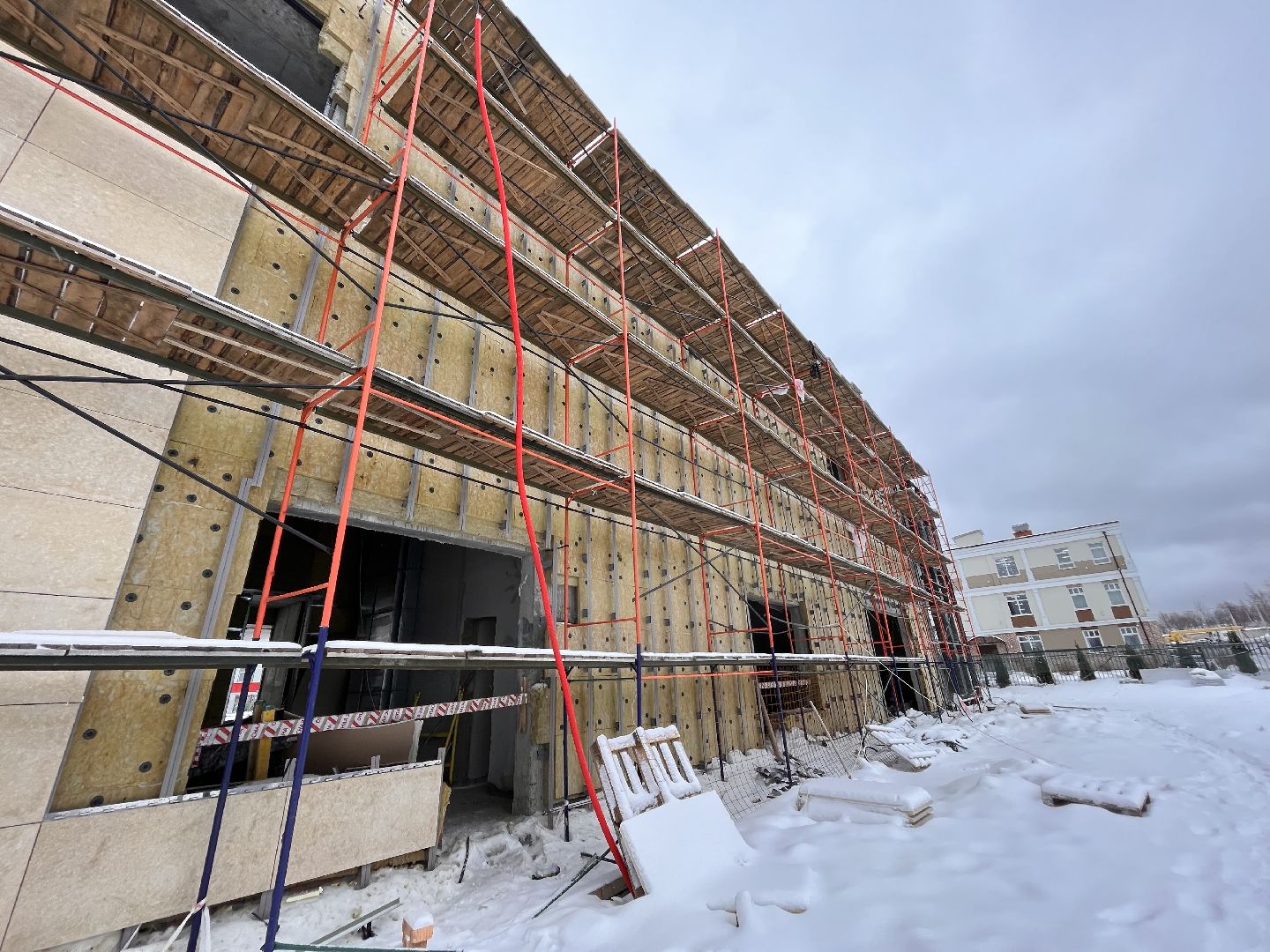 шаховская, строительство, стройка,