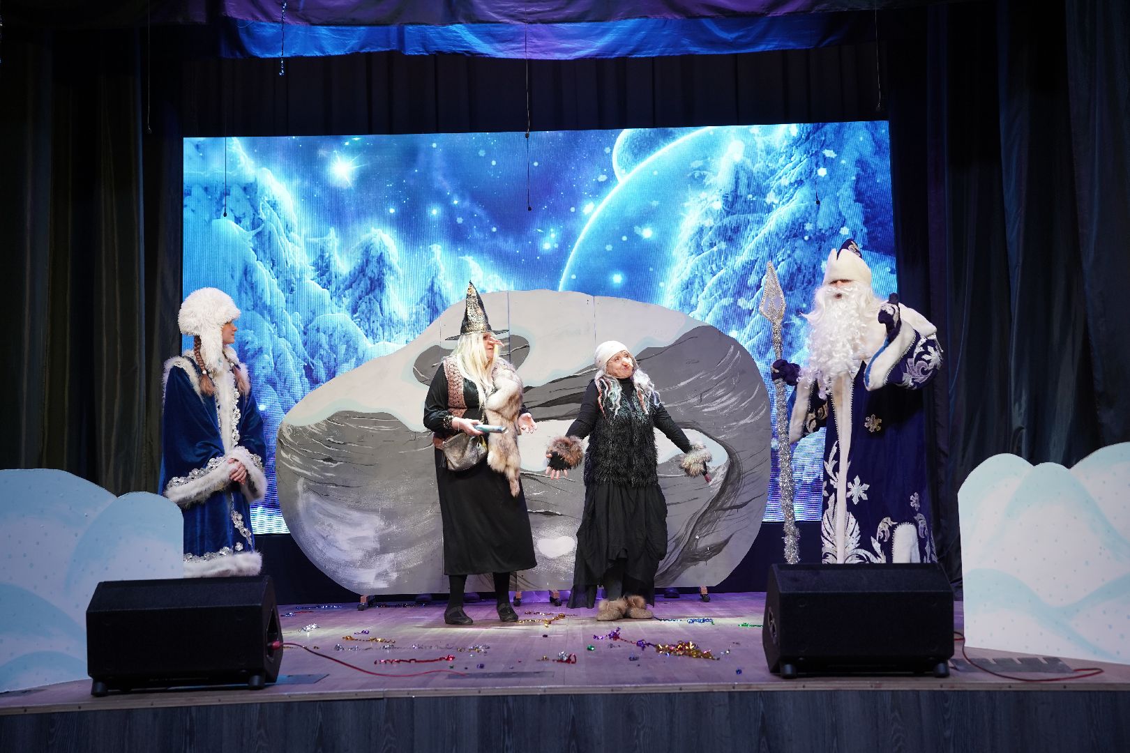 новогодний спектакль, театральная мастерская, ДК Косякова, Рошаль,