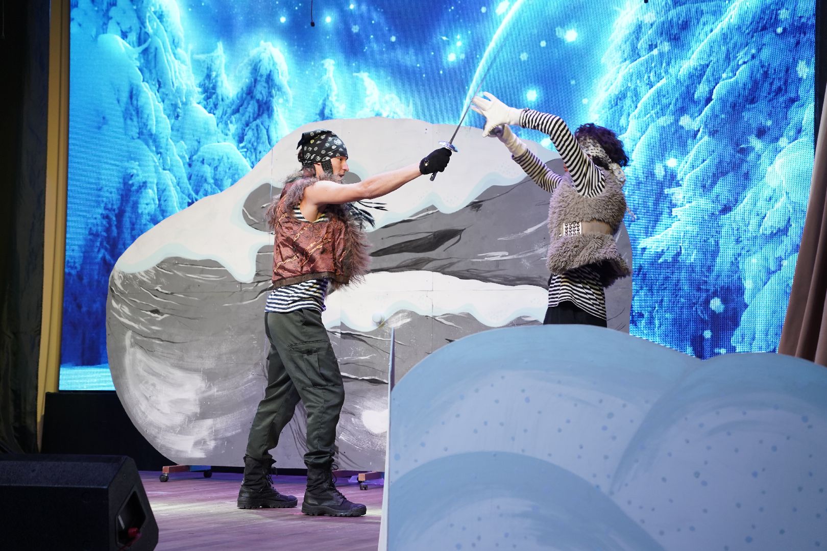 новогодний спектакль, театральная мастерская, ДК Косякова, Рошаль,