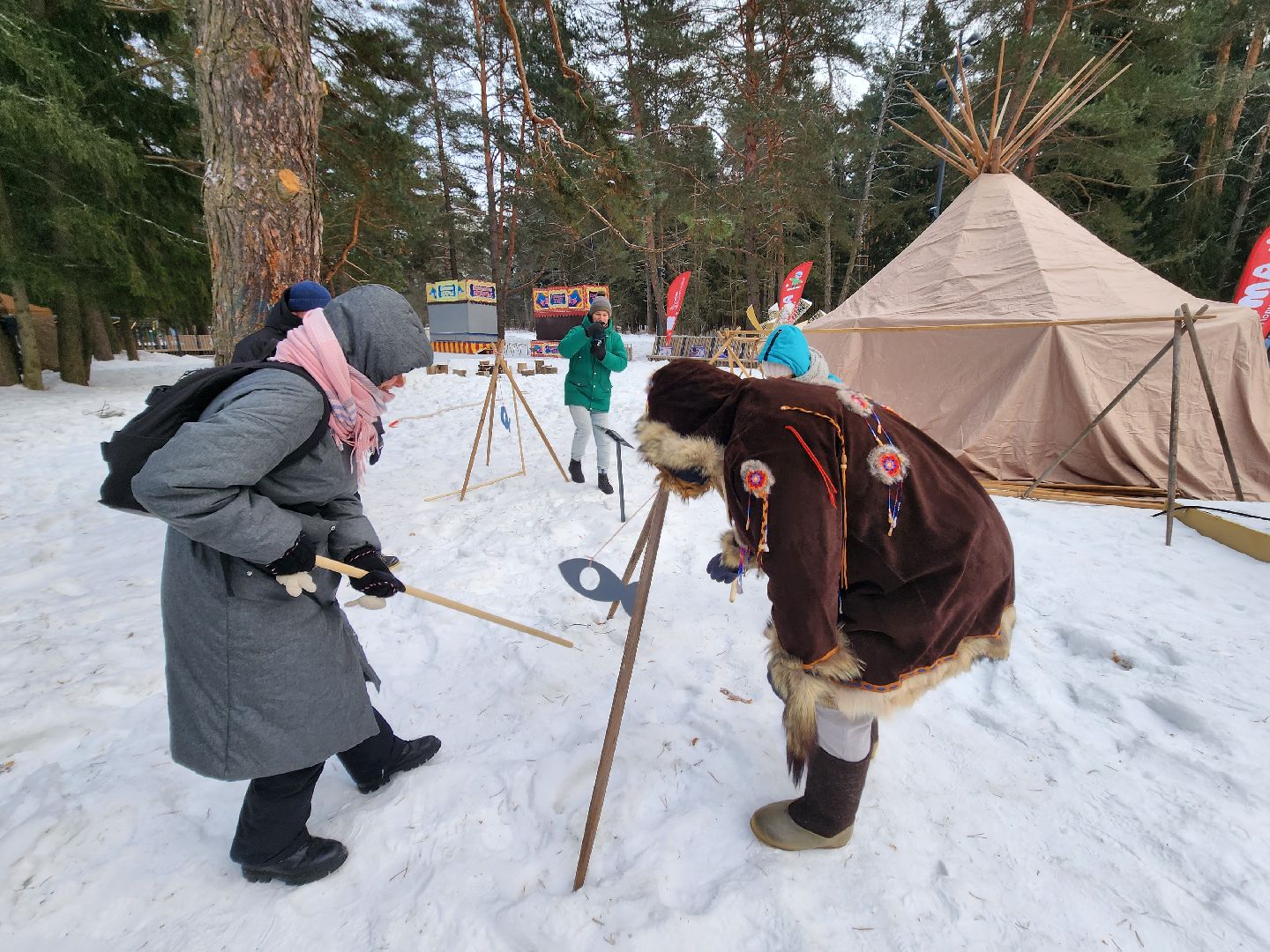 зима в подмосковье, парки подмосковья, фестиваль,
