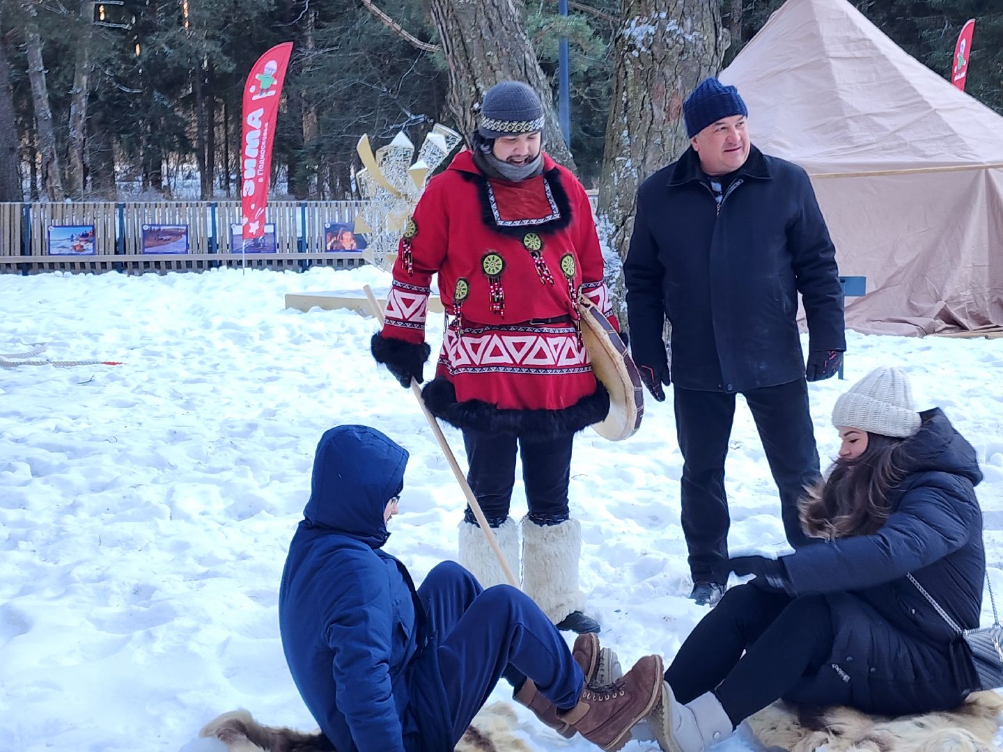 зима в подмосковье, парки подмосковья, фестиваль,