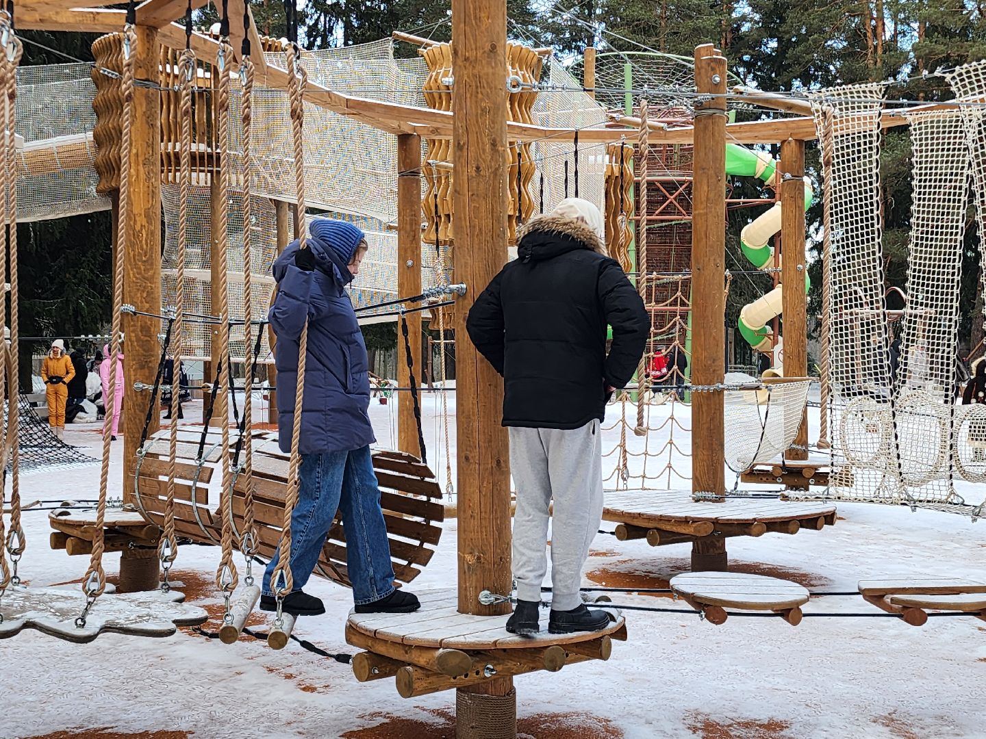 зима в подмосковье, парки подмосковья, фестиваль,