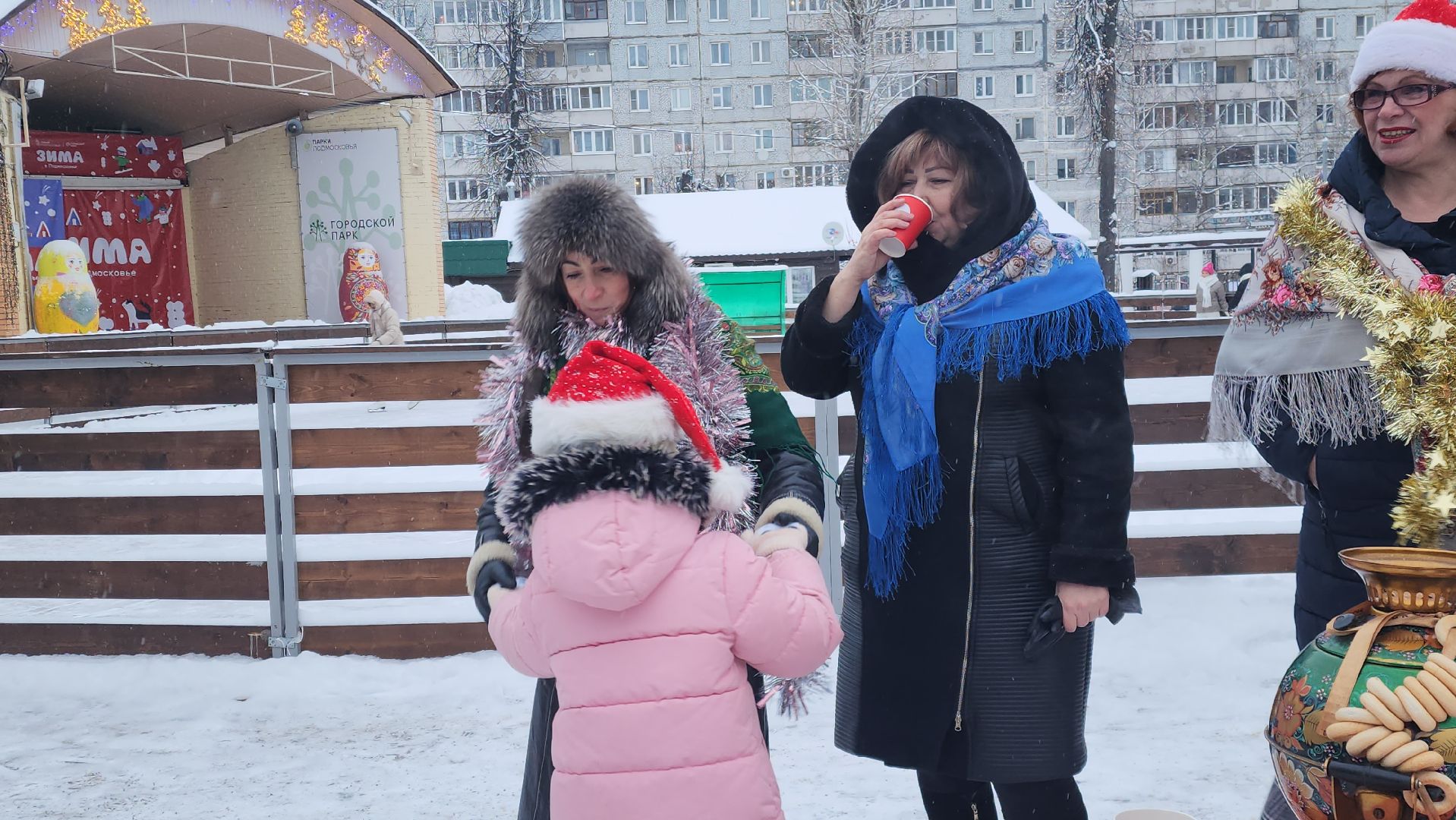 Рождество, Праздник, Павловский Посад, Парк, городского округ павловский посад, Люди, Мастер-класс,