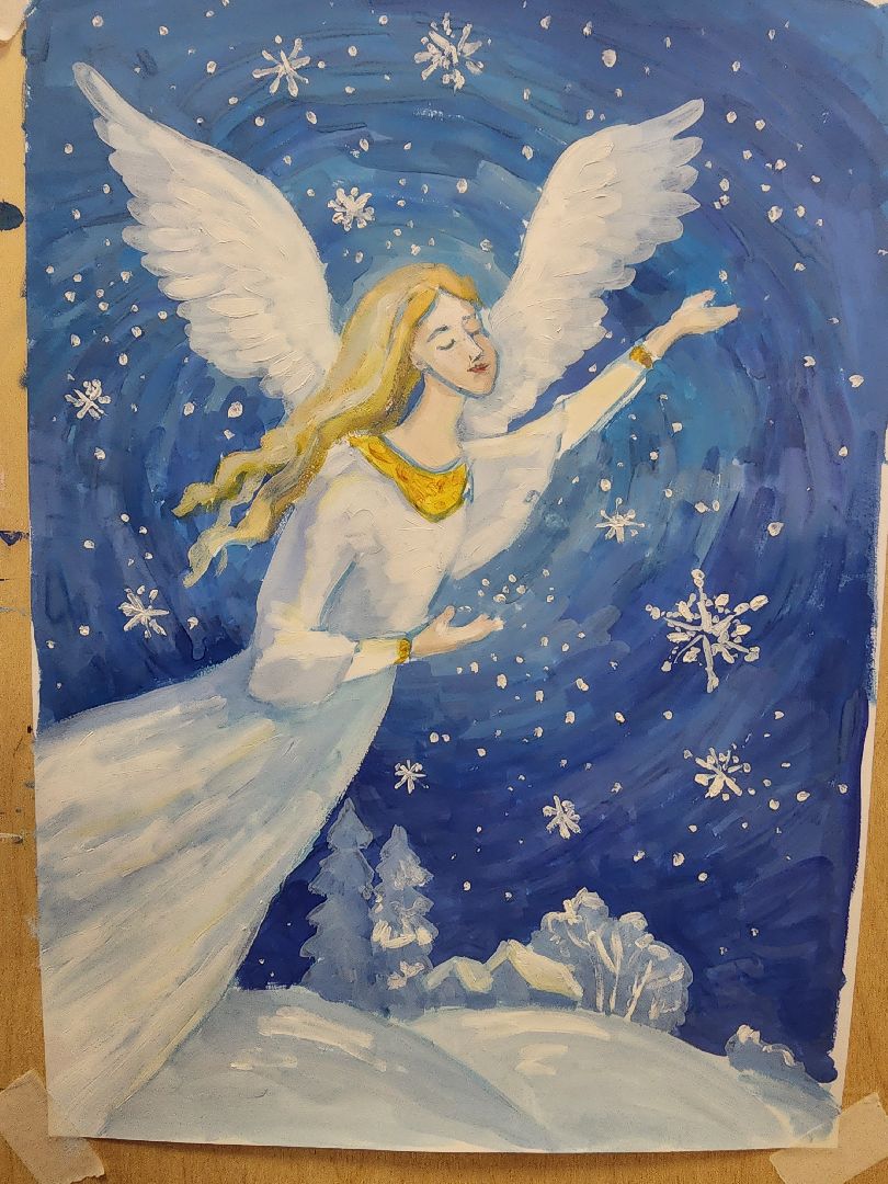 активное долголетие, творчество, рождество,