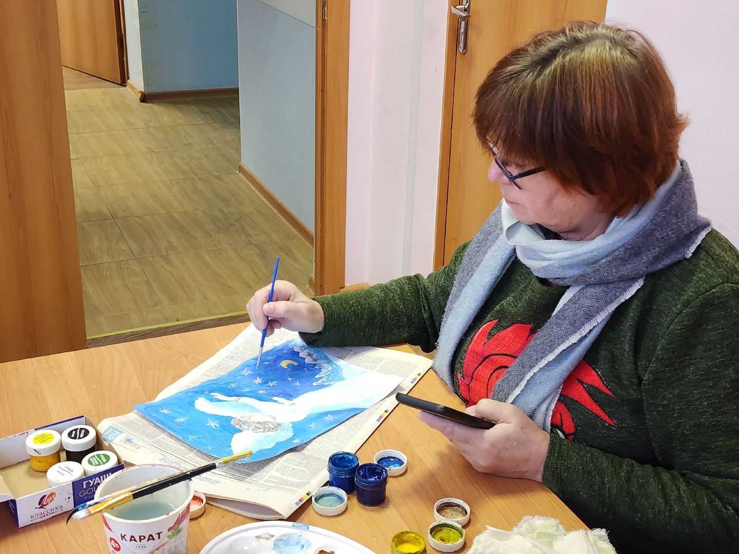 активное долголетие, творчество, рождество,