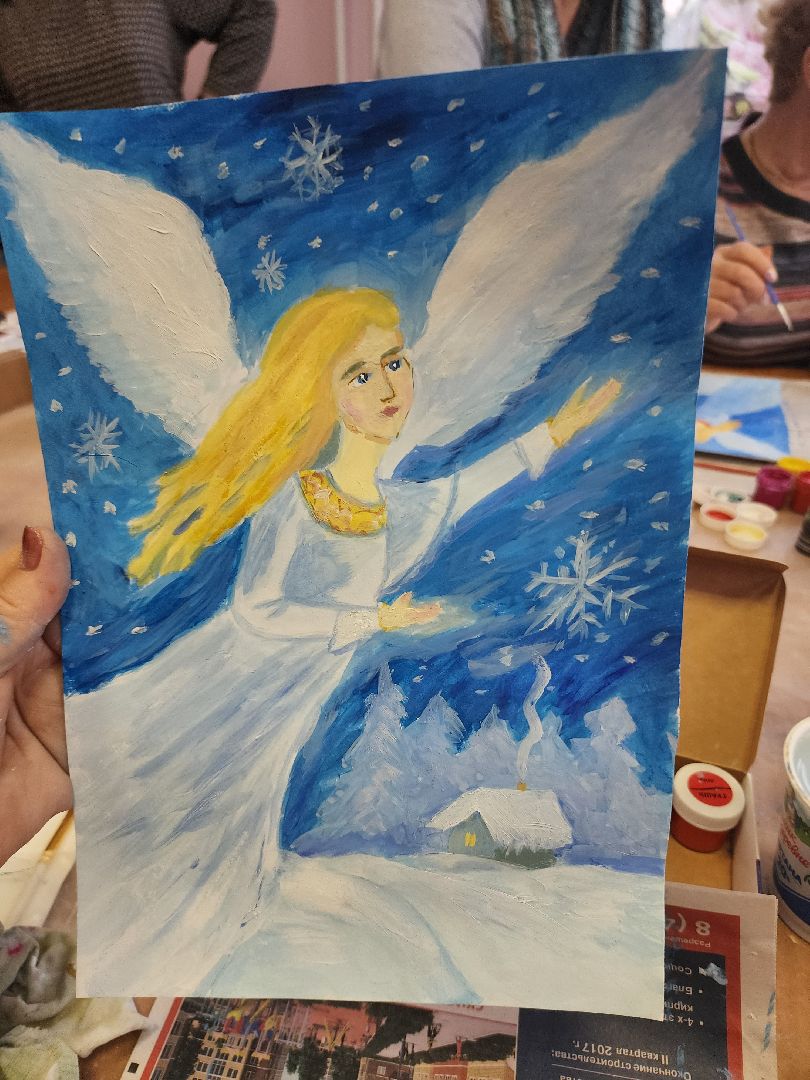 активное долголетие, творчество, рождество,