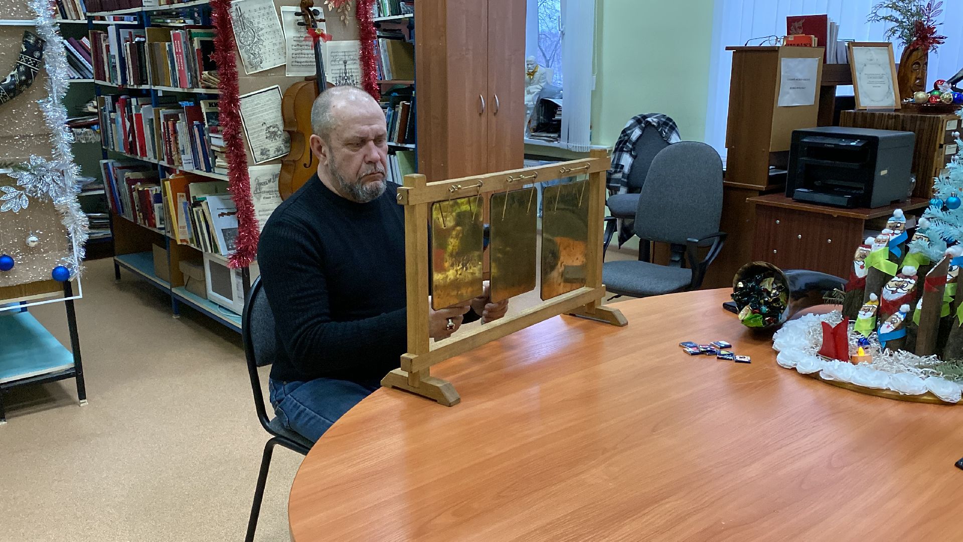 волоколамск, волоколамский кремль, библиотека, музыка, музыкальные инструменты, история, история россии,