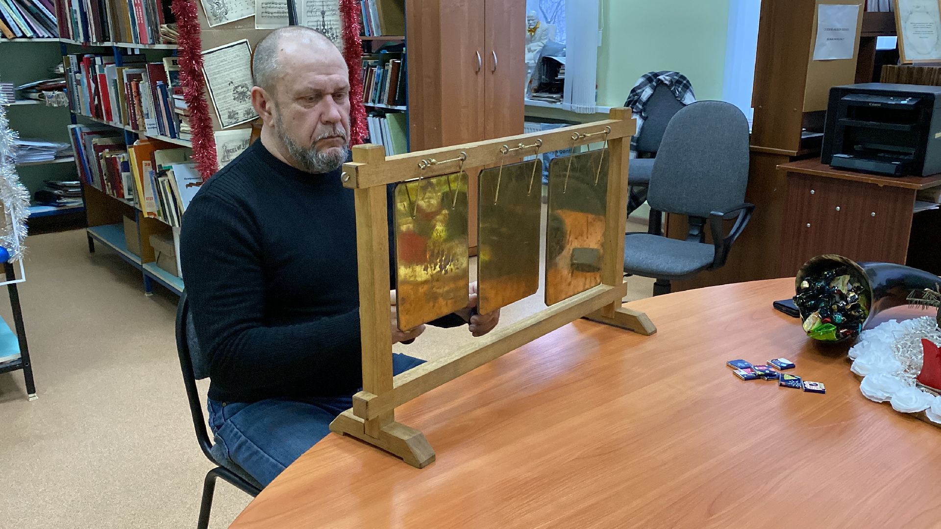 волоколамск, волоколамский кремль, библиотека, музыка, музыкальные инструменты, история, история россии,