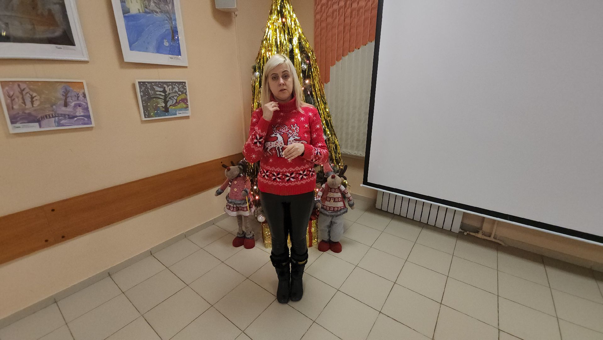 долгопрудный, центральная библиотека, Новый год, рождество, концерт,