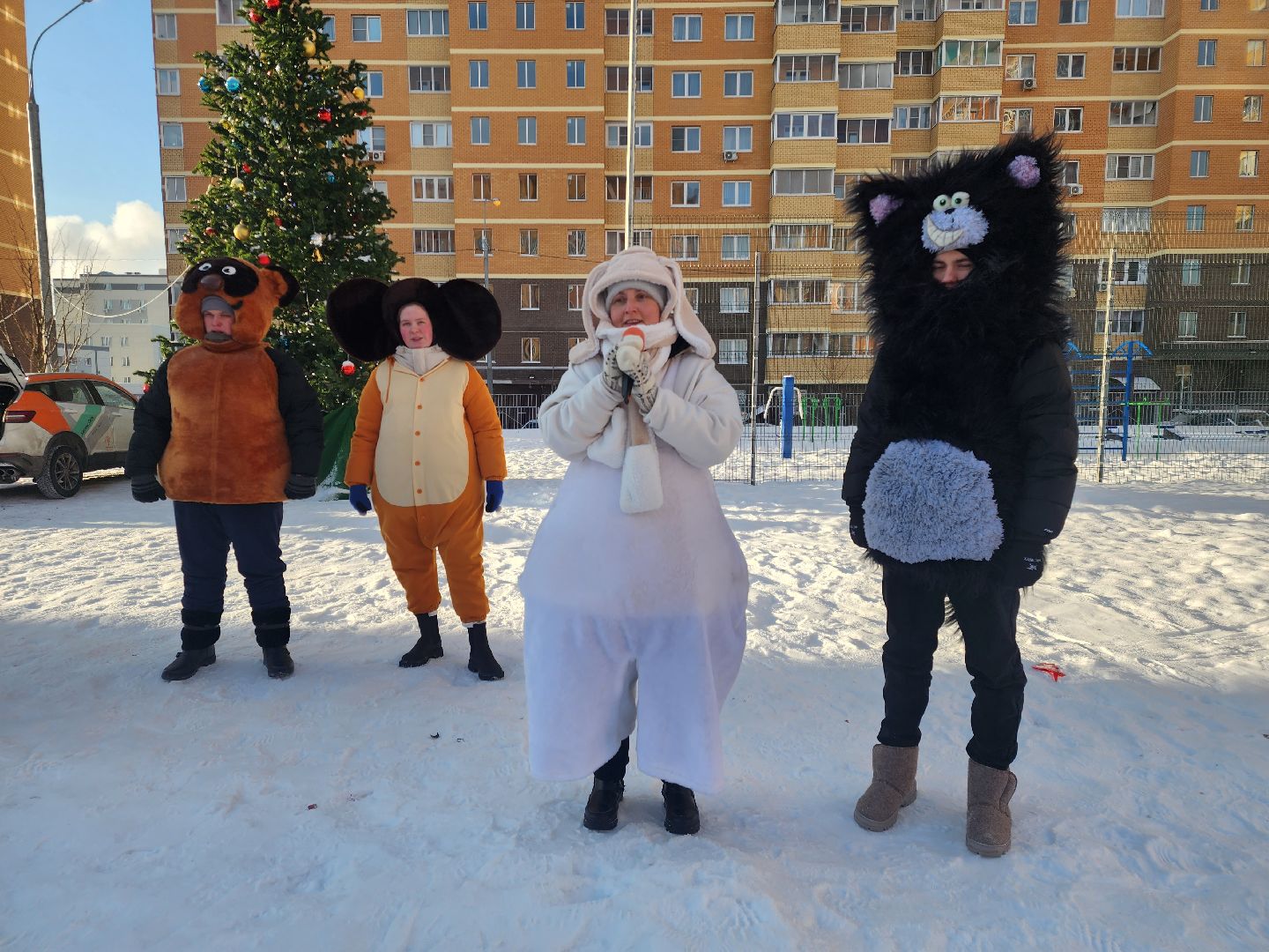 Звенигород, Зимние забавы, Праздник двора, Новый год во дворе,
