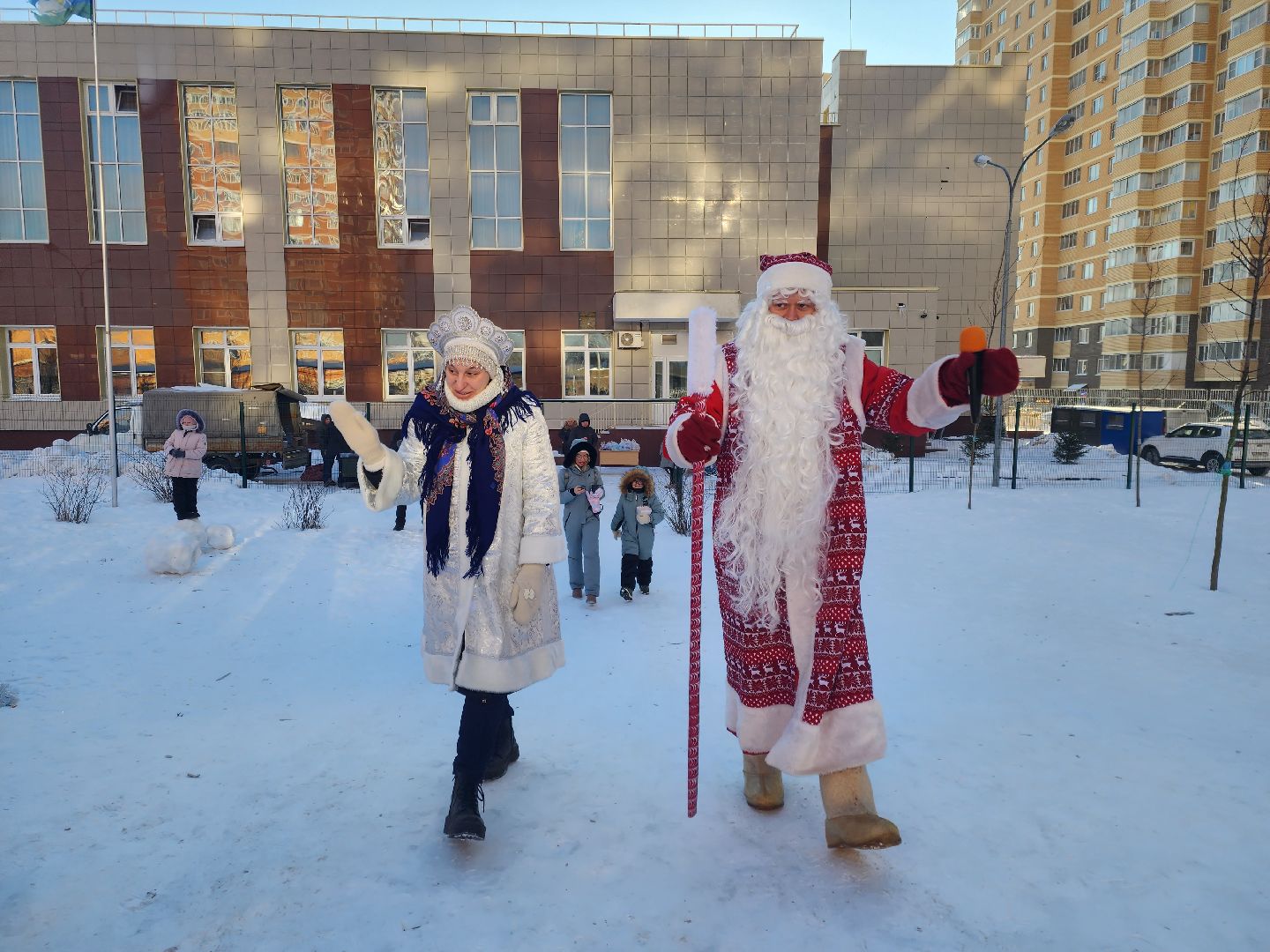 Звенигород, Зимние забавы, Праздник двора, Новый год во дворе,