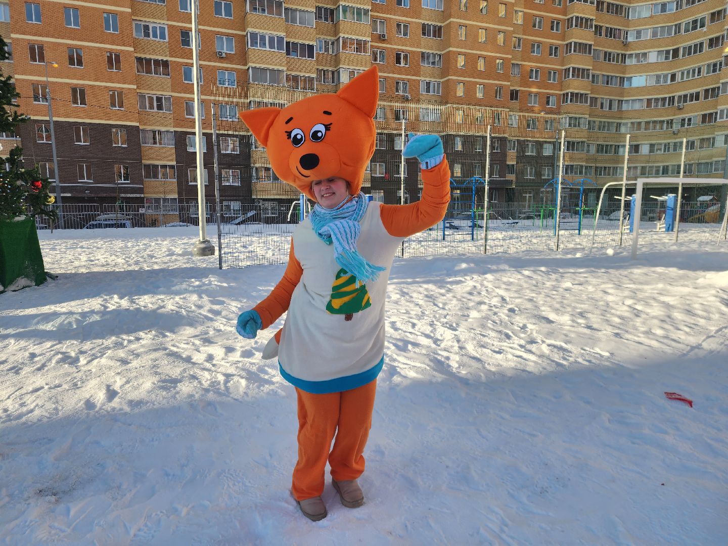 Звенигород, Зимние забавы, Праздник двора, Новый год во дворе,