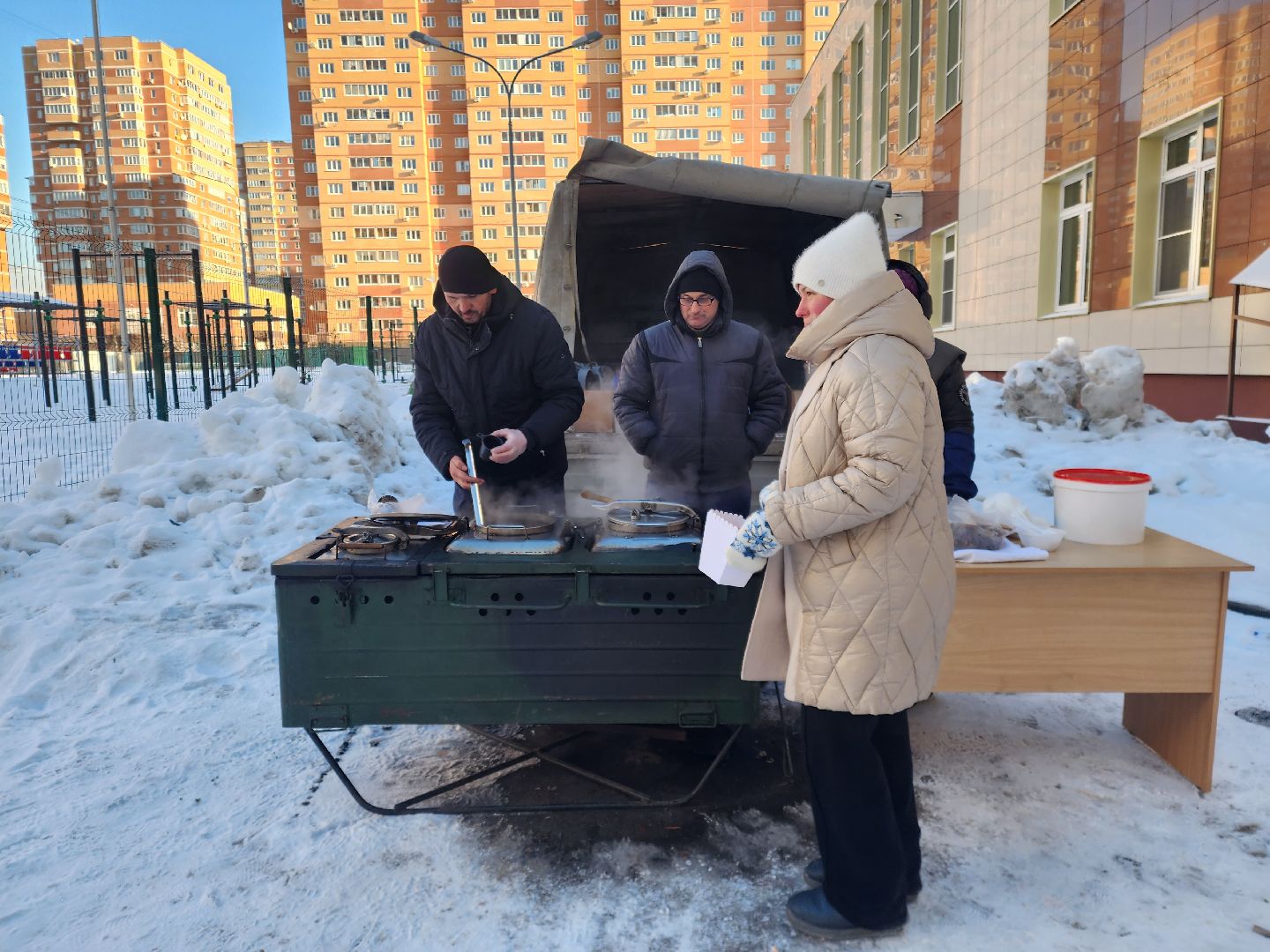 Звенигород, Зимние забавы, Праздник двора, Новый год во дворе,