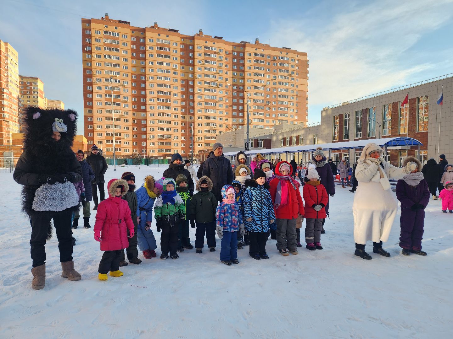 Звенигород, Зимние забавы, Праздник двора, Новый год во дворе,