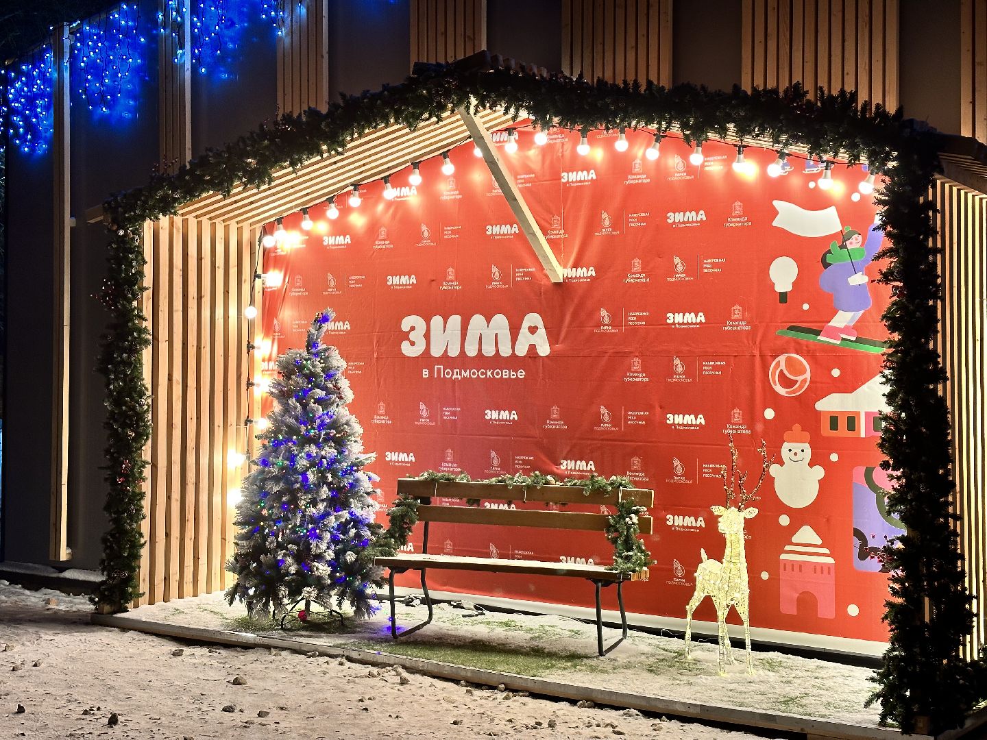 каток в парке, наро-фоминск,