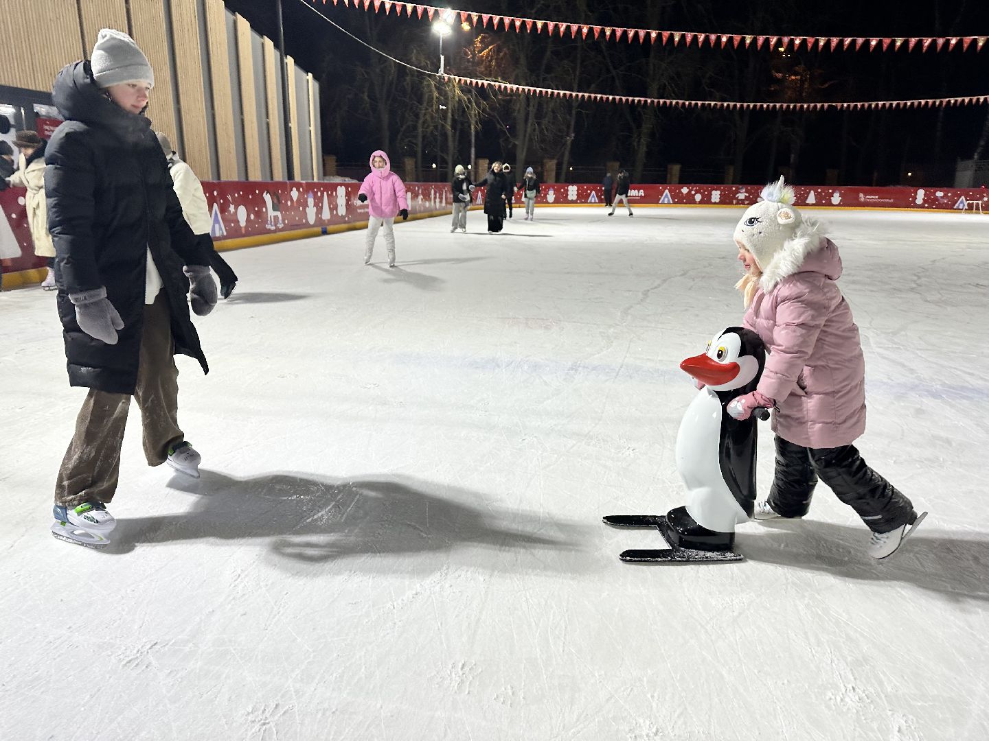 каток в парке, наро-фоминск,