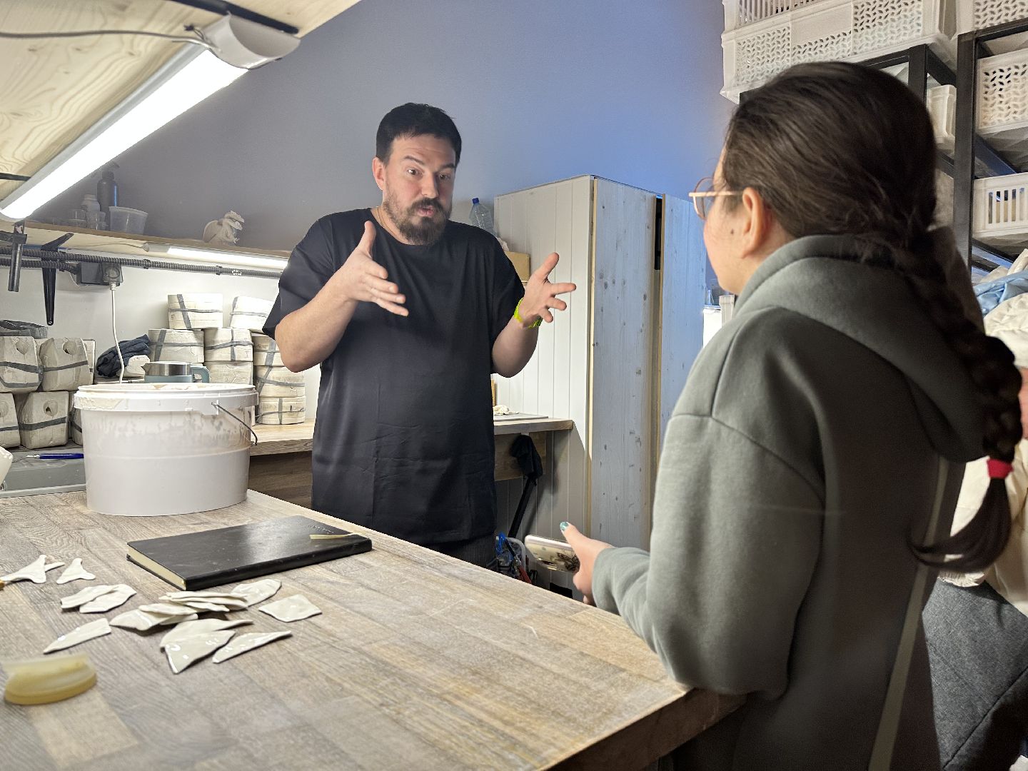 Сделано в Подмосковье, фарфор, предприниматель, ремесленник, дракон, украшения, Наро-Фоминск, год дракона