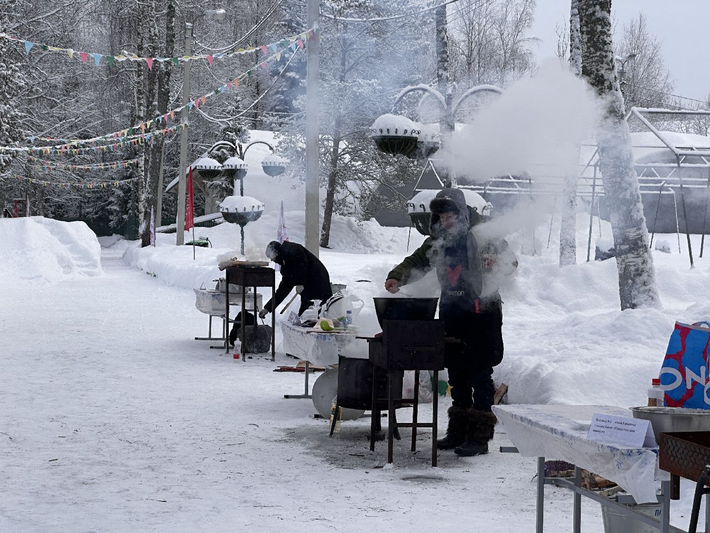 Клин, общество, еда, фестивали, зима, отдых,