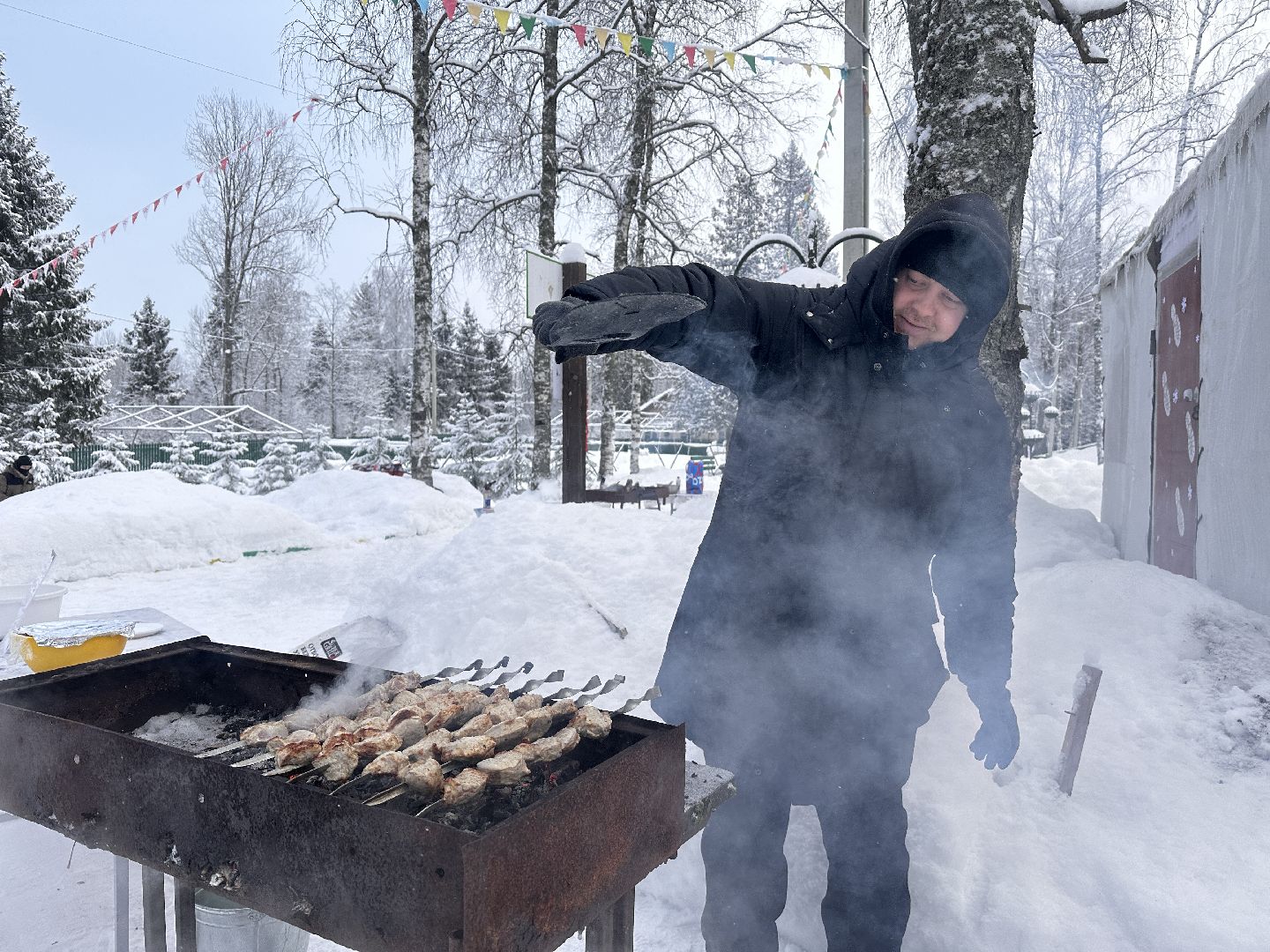 Клин, общество, еда, фестивали, зима, отдых,