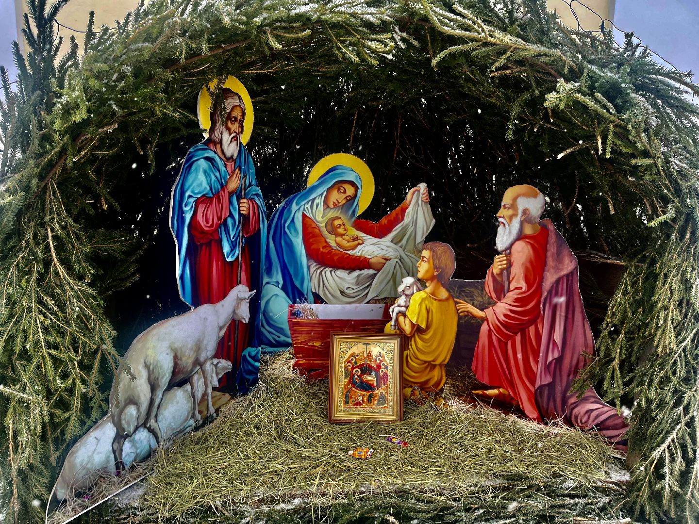 рождество христово, наро-фоминск, никольский собор, рождественский вертеп,