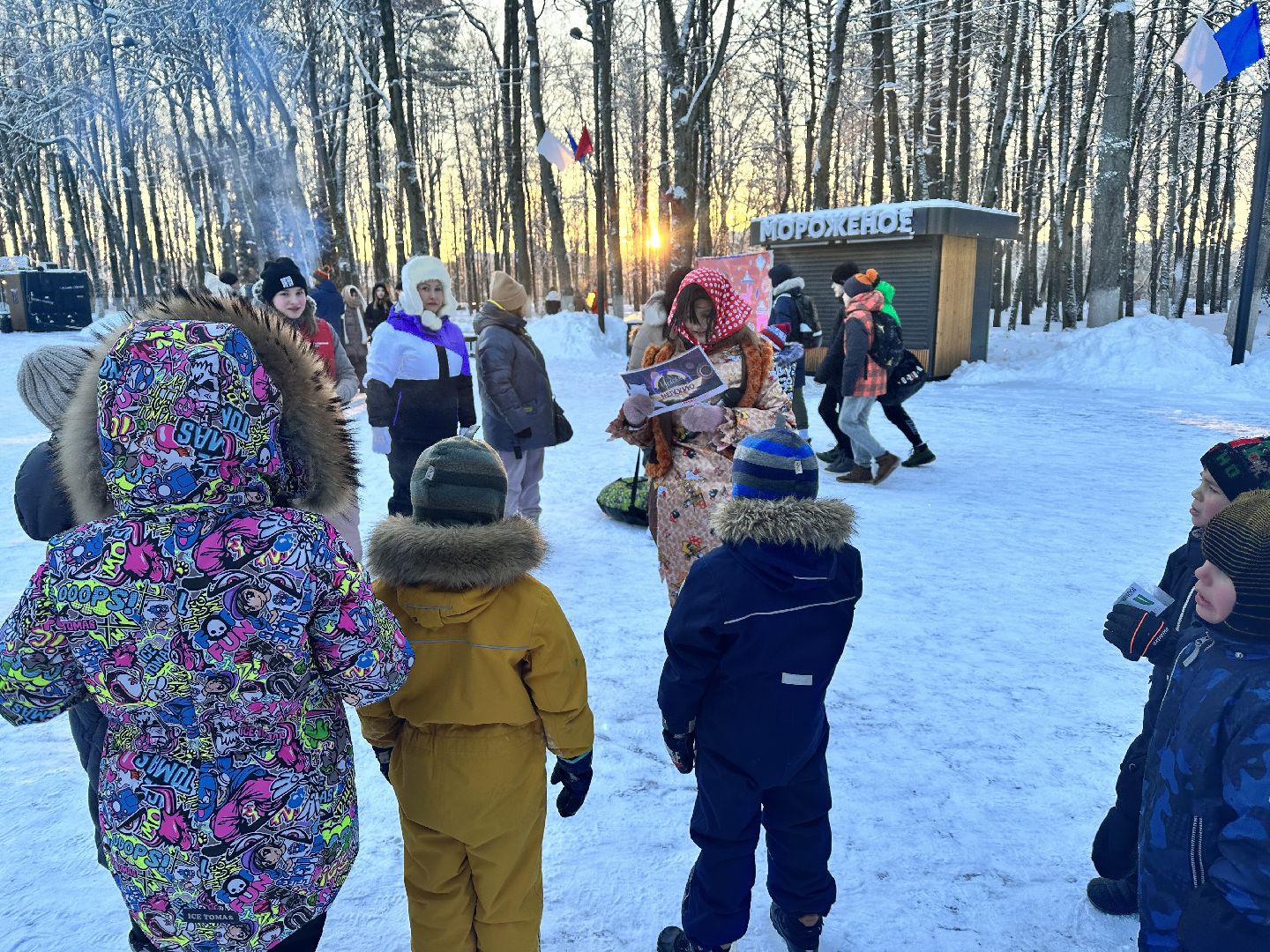 рождество, парки подмосковья, наро-фоминск,