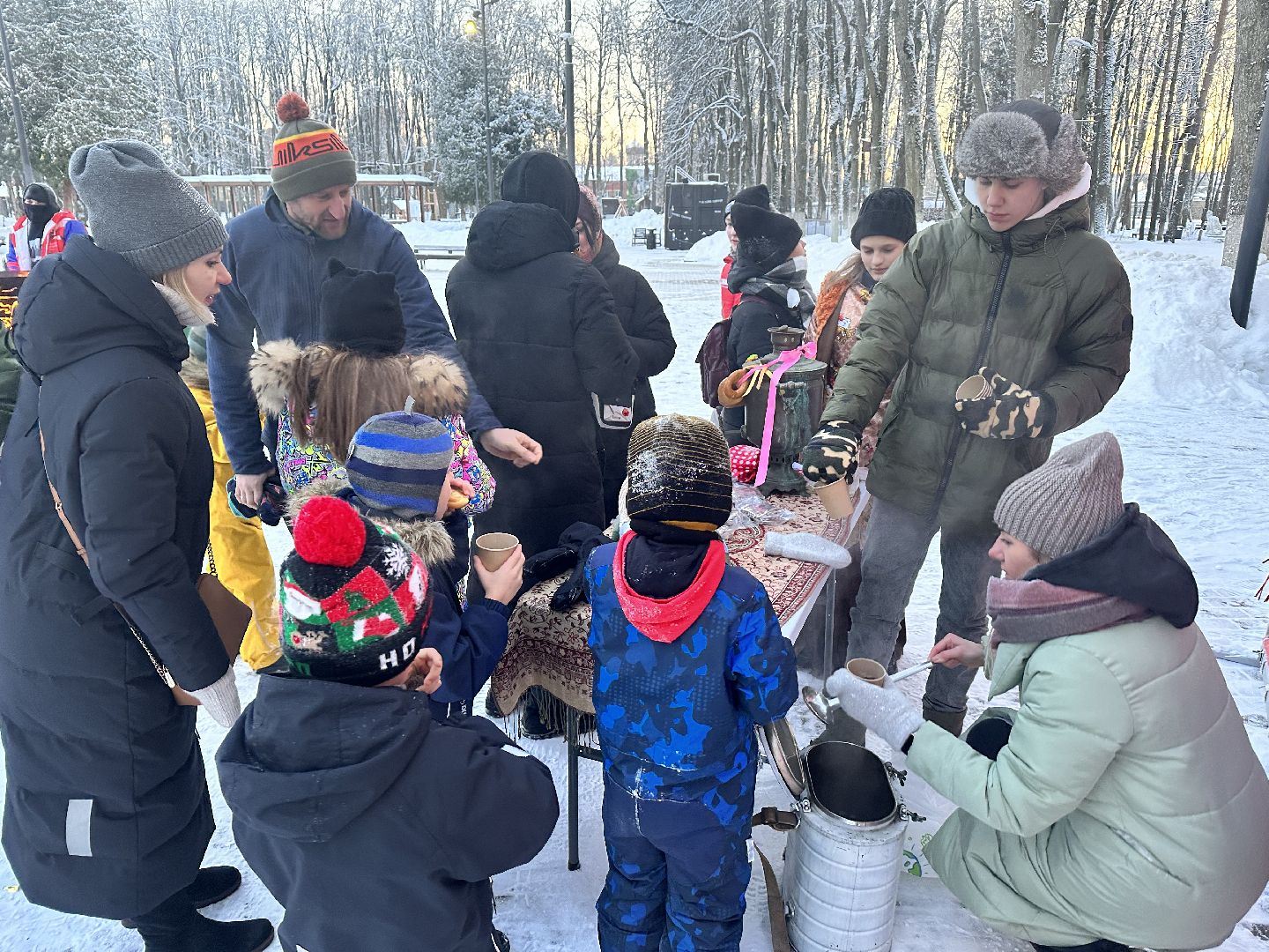 рождество, парки подмосковья, наро-фоминск,
