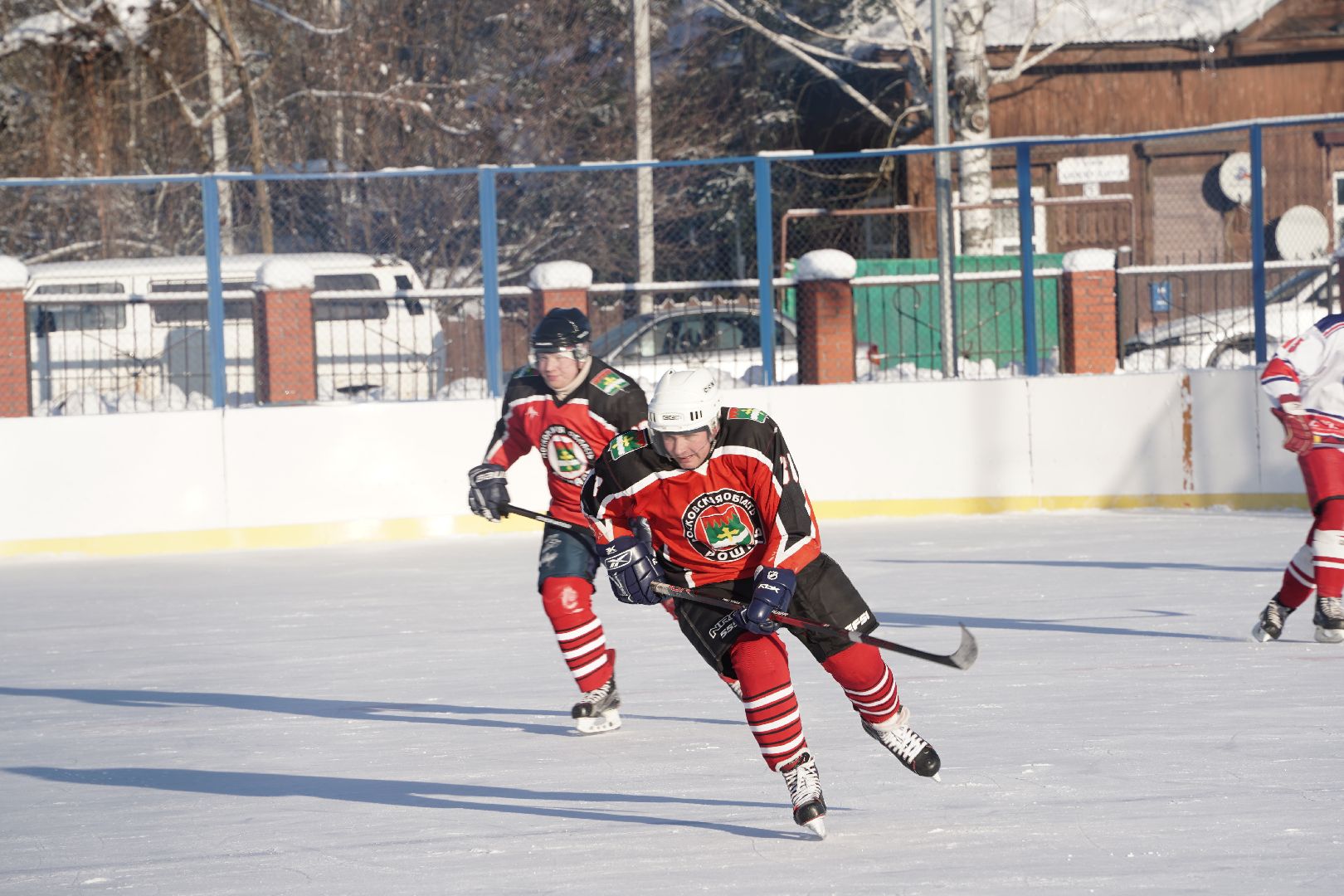 хоккей, чемпионат городского округа Шатура, Большая Шатура, Химик, Рошаль, Туголесский бор, спорт, зима в Подмосковье,