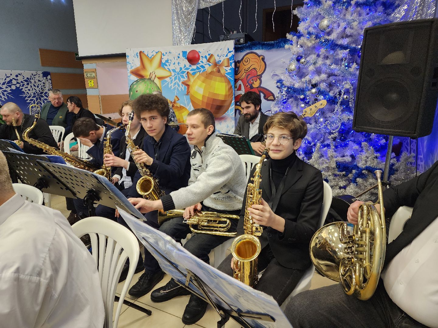 красноармейск, г.о. пушкинский, святки, духовой оркестр,