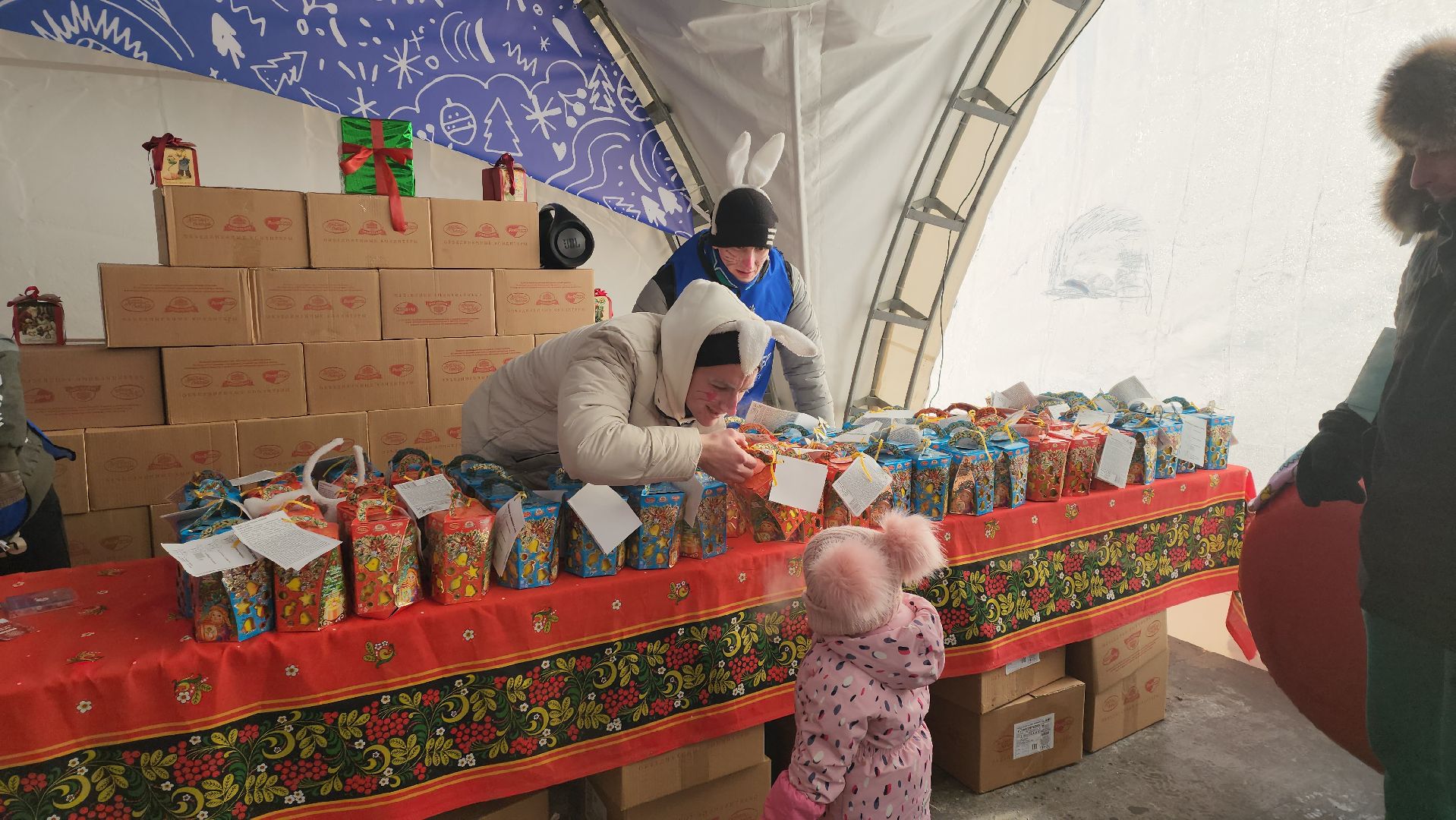 Серпухов, Подмосковье, Рождественские елки Федерации бокса РФ, дети,