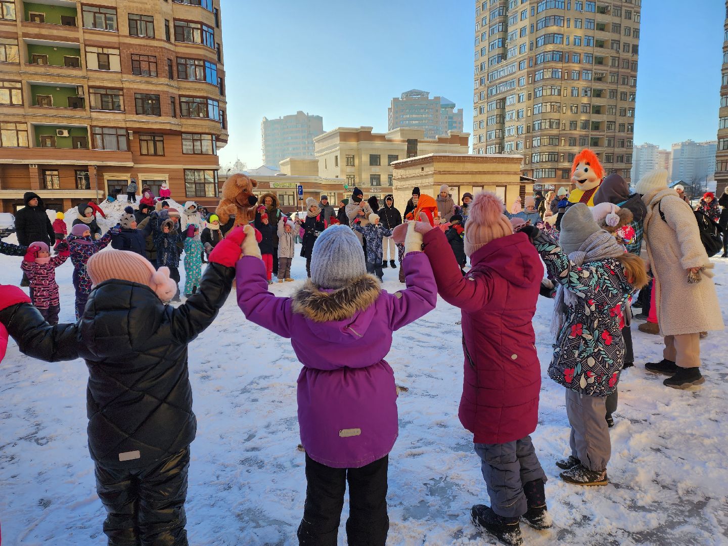 раменское, культура, новогодняя праздничная программа на Северном шоссе,