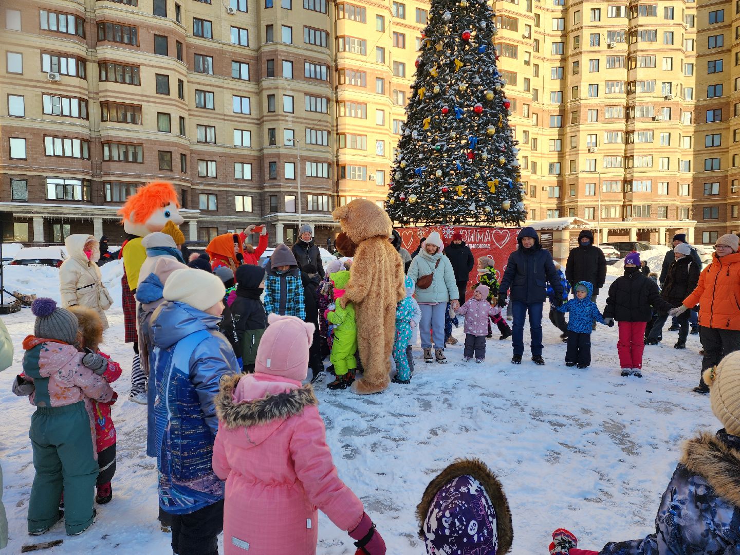 раменское, культура, новогодняя праздничная программа на Северном шоссе,