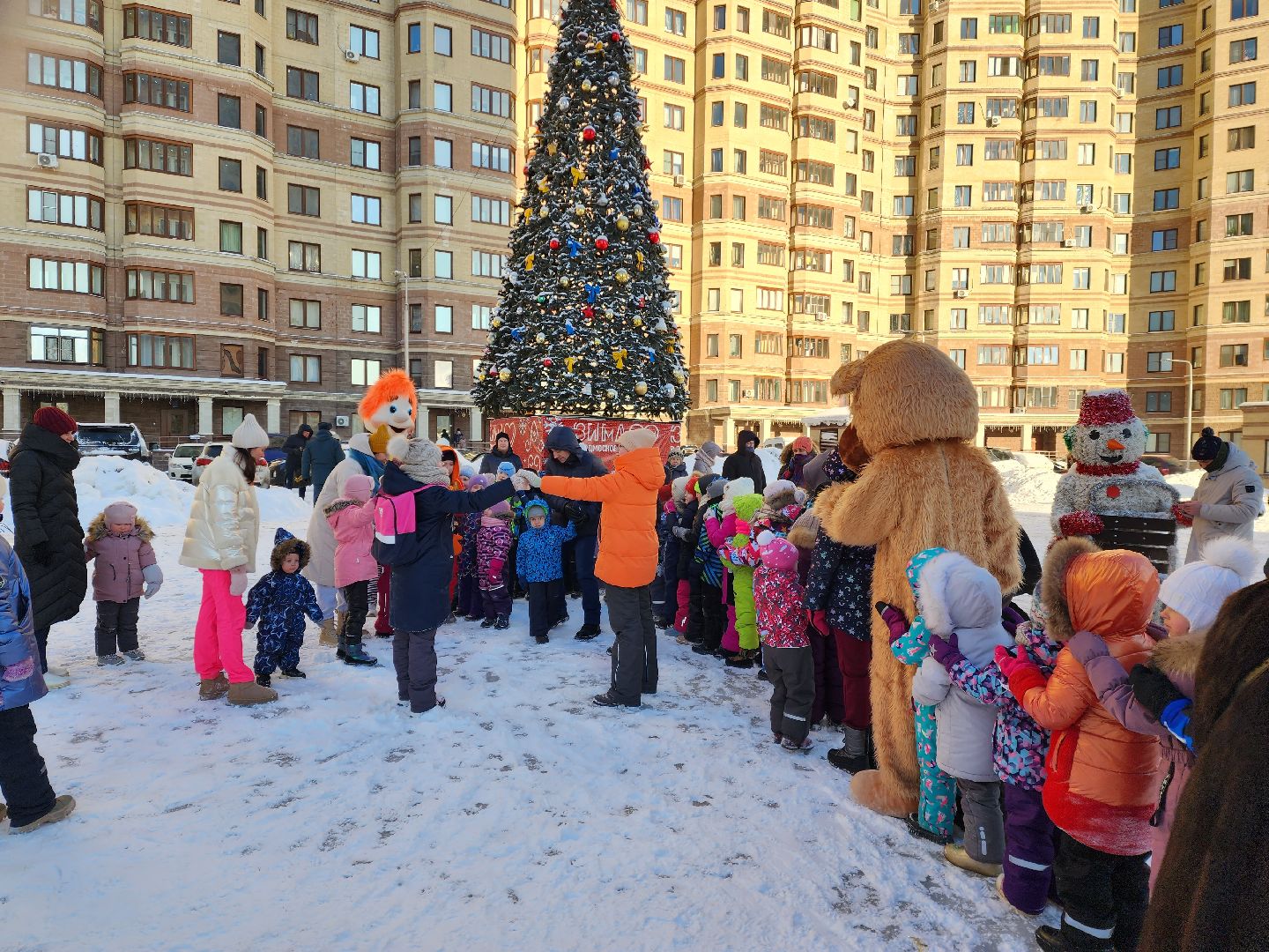 раменское, культура, новогодняя праздничная программа на Северном шоссе,