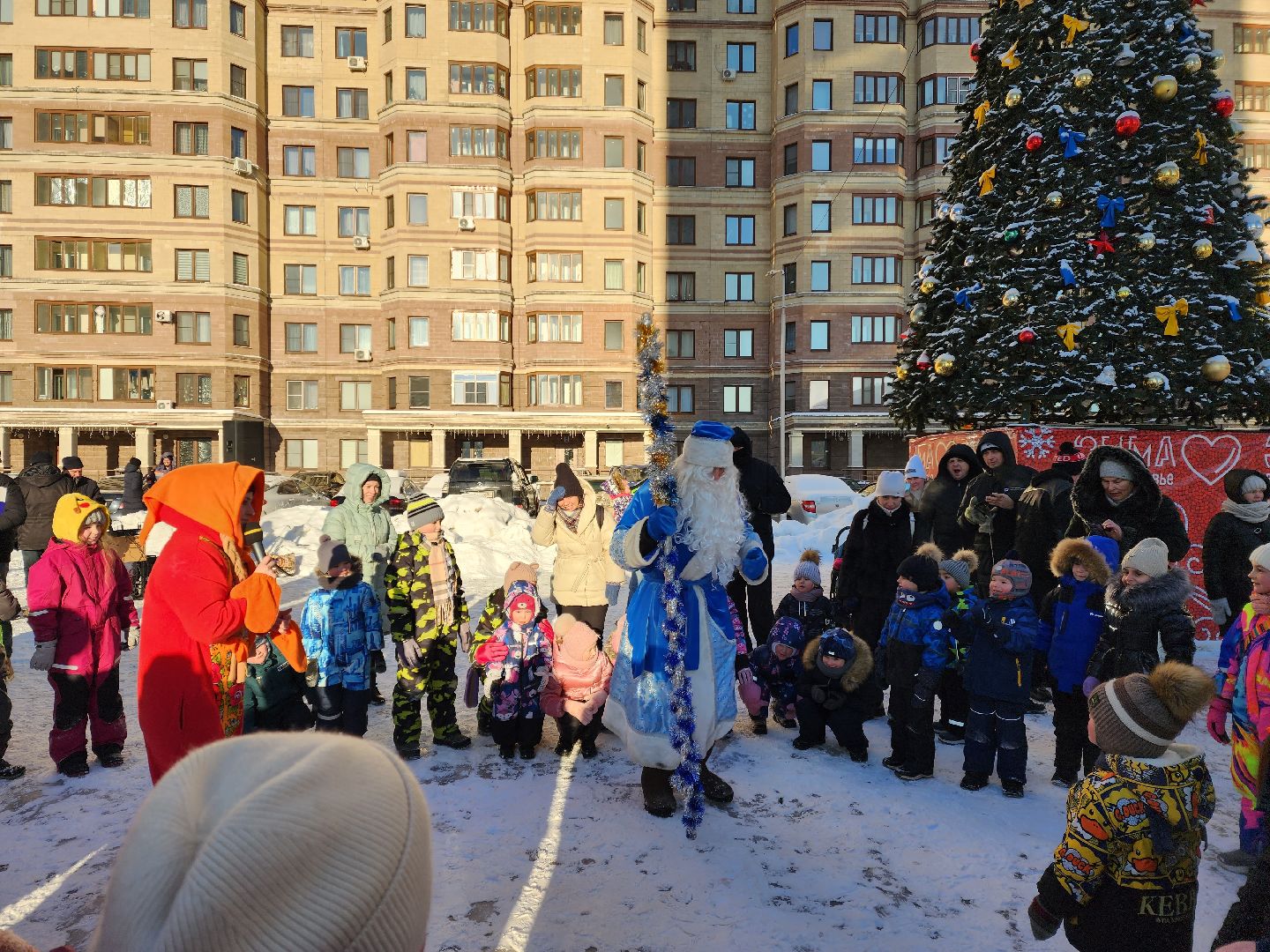 раменское, культура, новогодняя праздничная программа на Северном шоссе,