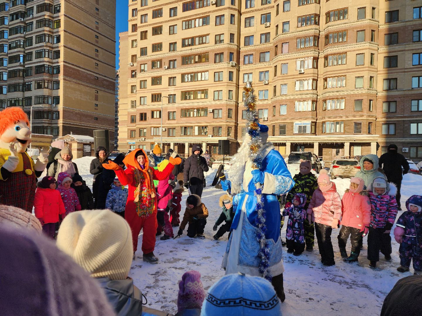 раменское, культура, новогодняя праздничная программа на Северном шоссе,