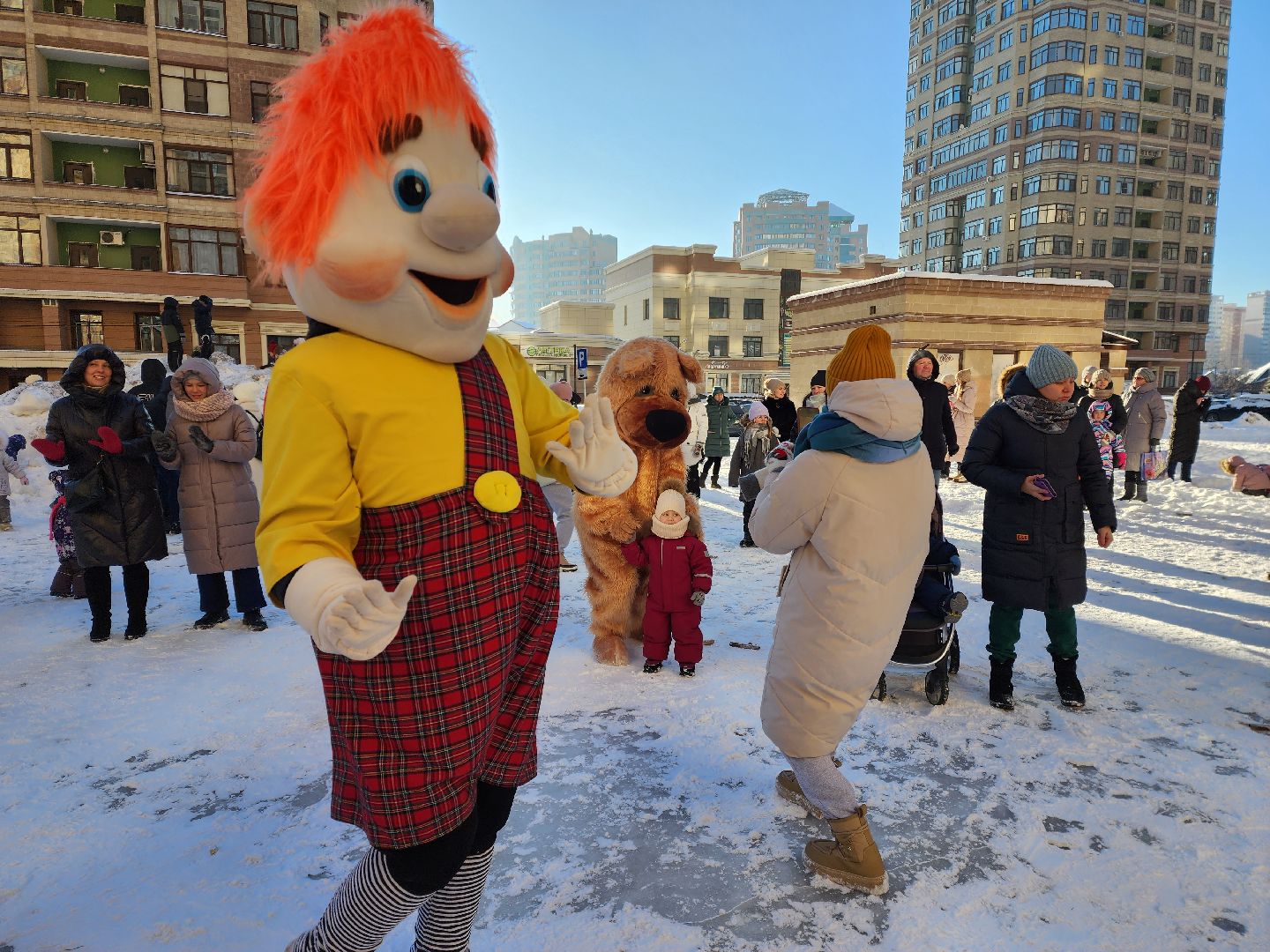 раменское, культура, новогодняя праздничная программа на Северном шоссе,
