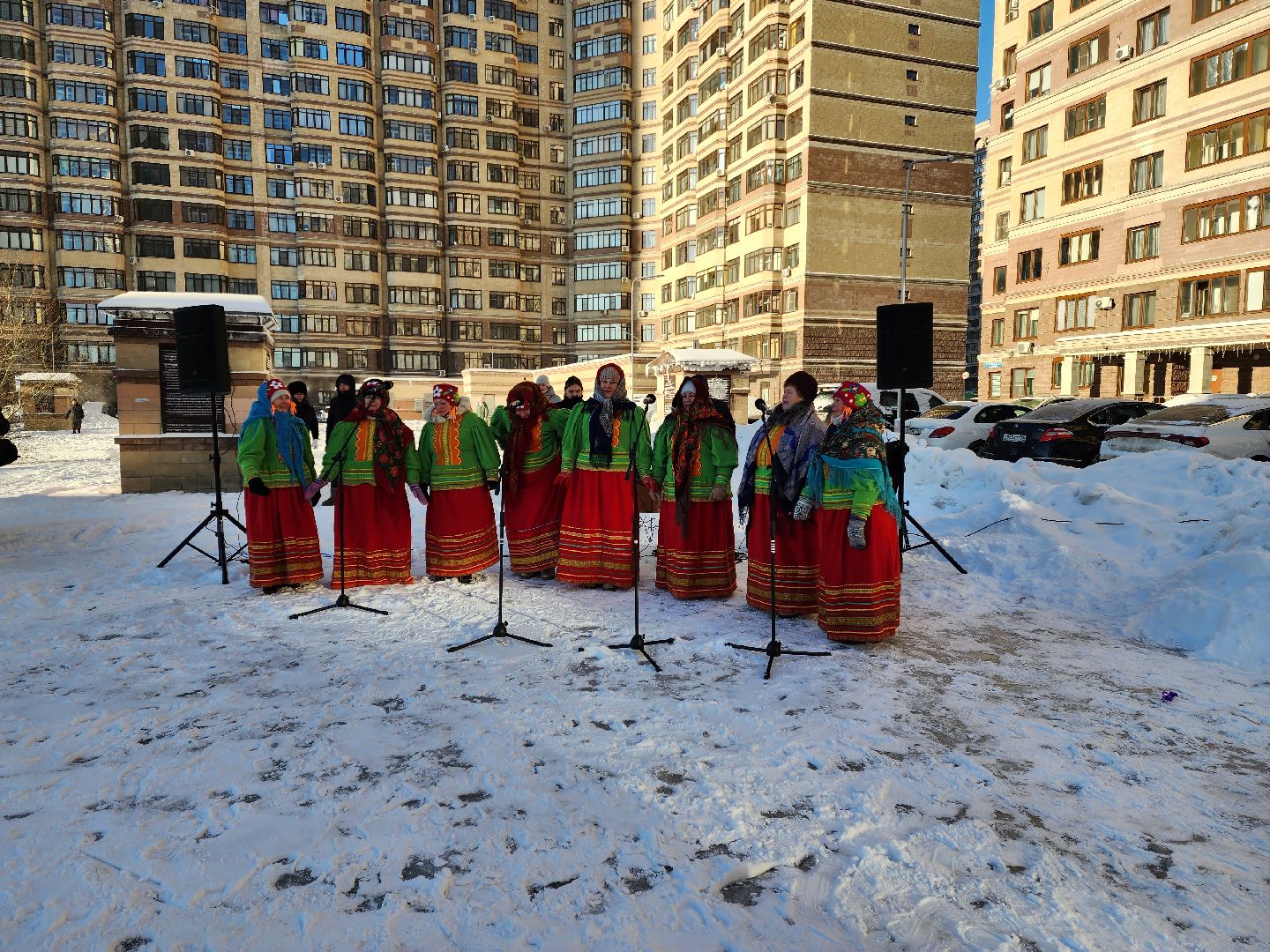 раменское, культура, новогодняя праздничная программа на Северном шоссе,