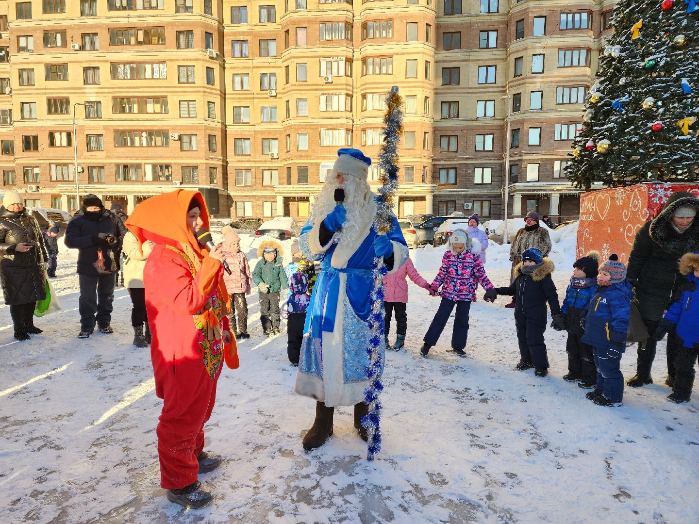 раменское, культура, новогодняя праздничная программа на Северном шоссе,