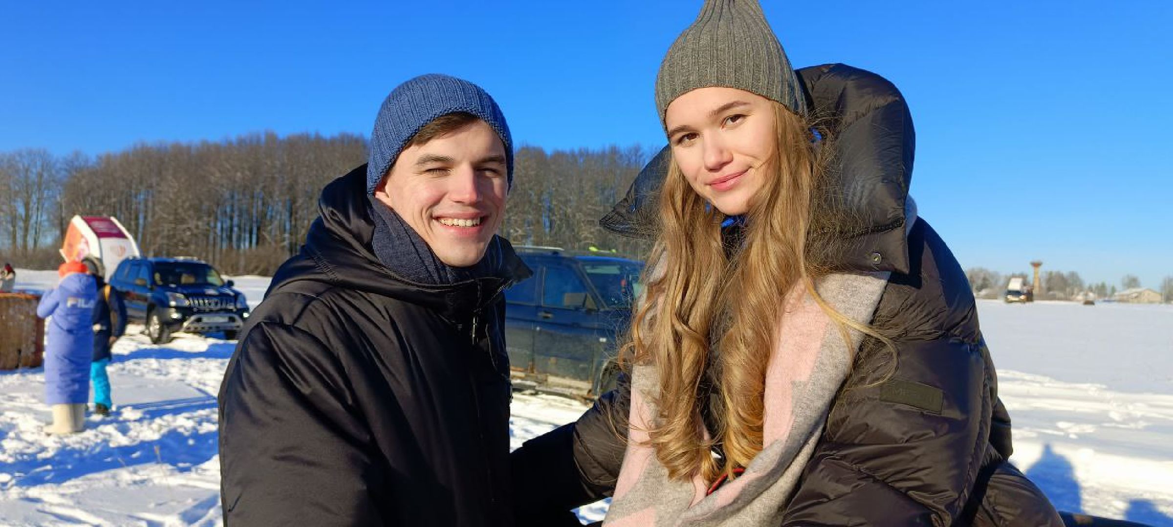 Дмитров, Фестиваль аэростатов, Яблоки на снегу,