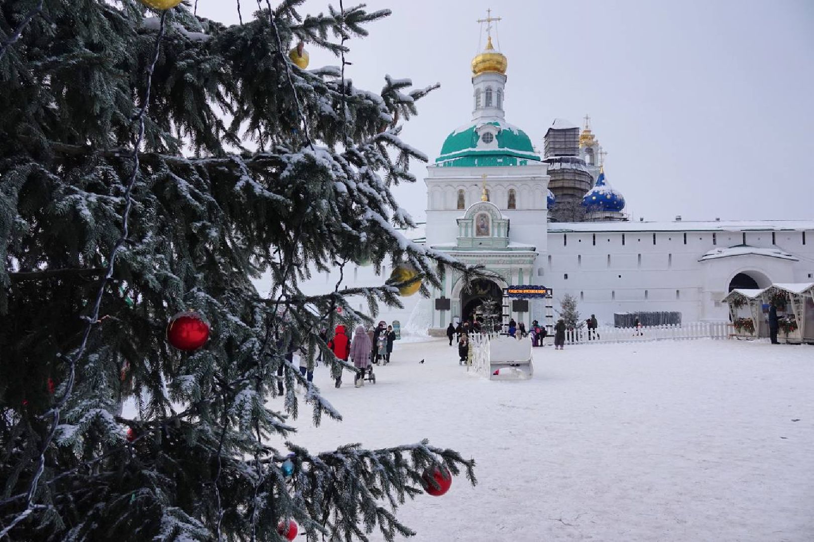 Сергиев Посад, Троице-Сергиева Лавра, Свято-Троицкая Сергиева Лавра, Сергий Радонежский, Ярмарка, Мастера, Рождество, Рождество Христово, Праздник,