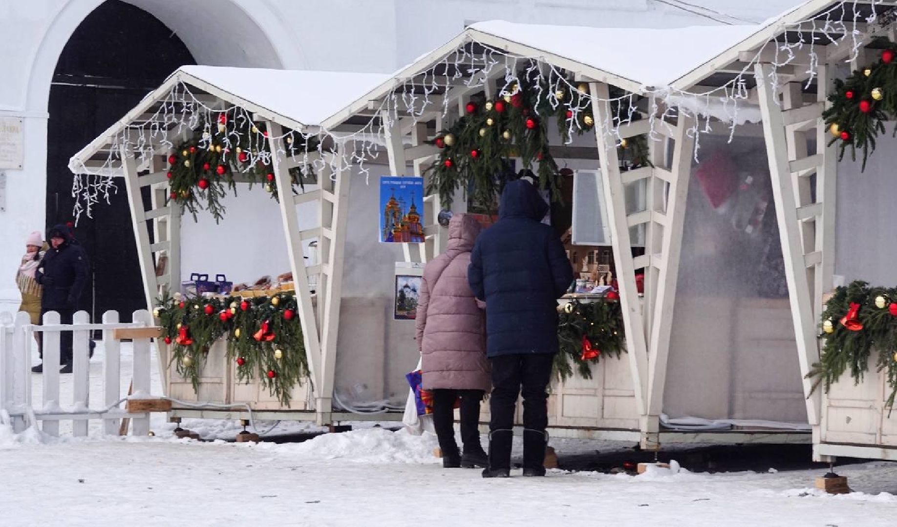 Сергиев Посад, Троице-Сергиева Лавра, Свято-Троицкая Сергиева Лавра, Сергий Радонежский, Ярмарка, Мастера, Рождество, Рождество Христово, Праздник,