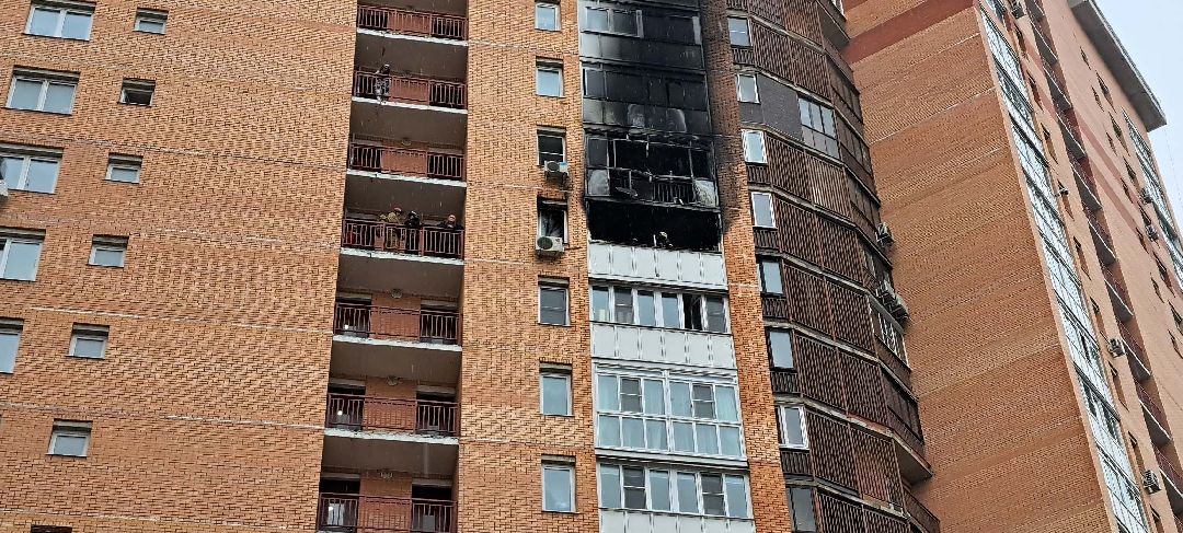 Подольск, пожар, Ленинградская, пожарные