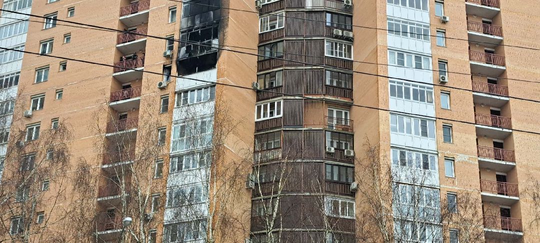 Подольск, пожар, Ленинградская, пожарные